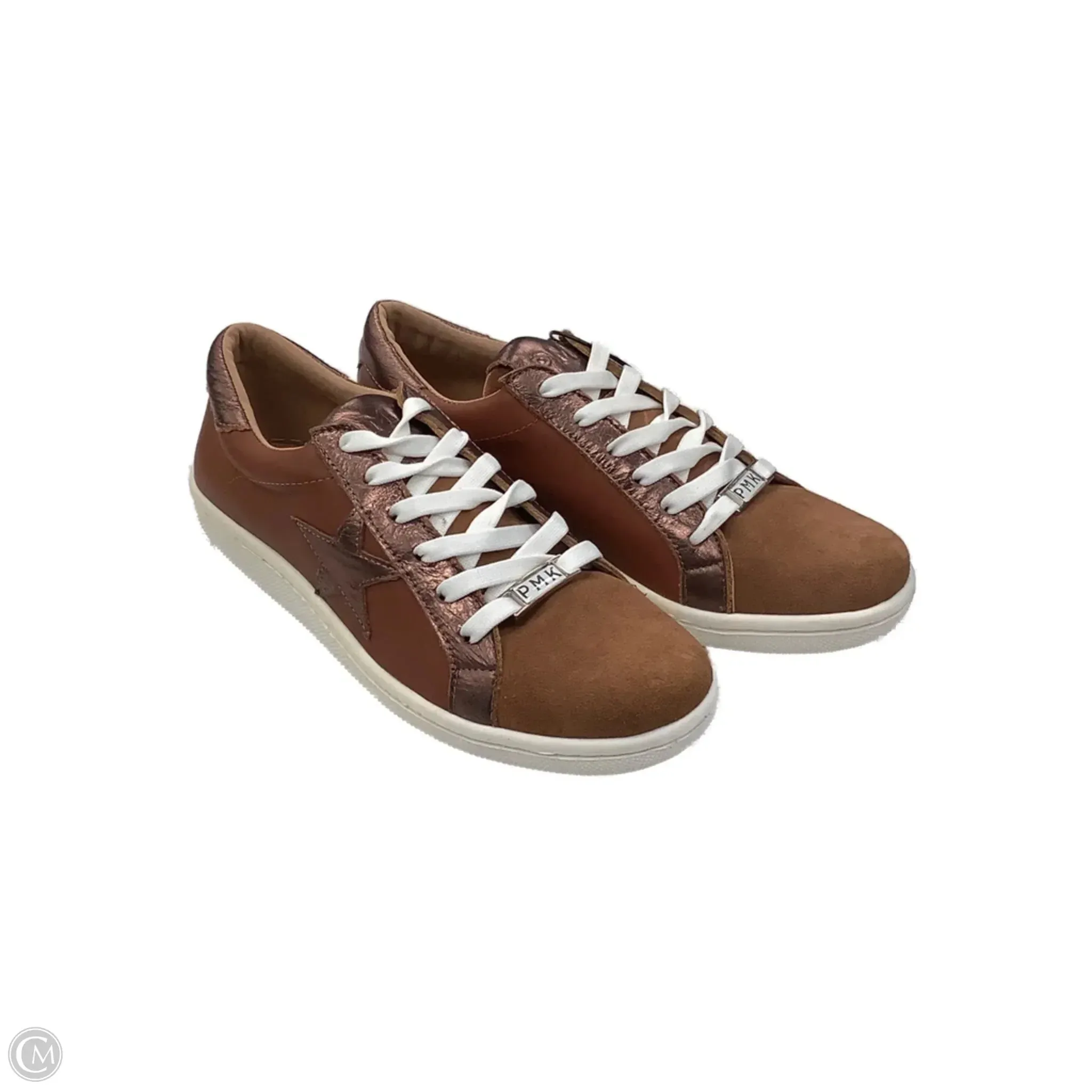 Shoes Sneakers By Clothes Mentor In Brown, Size: 8.5 Boosted sole Cushioned traction