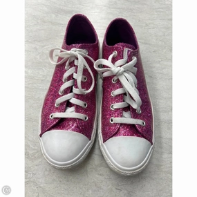 Shoes Sneakers By Converse In Pink & White, Size: 5 Auxetic Material Construction