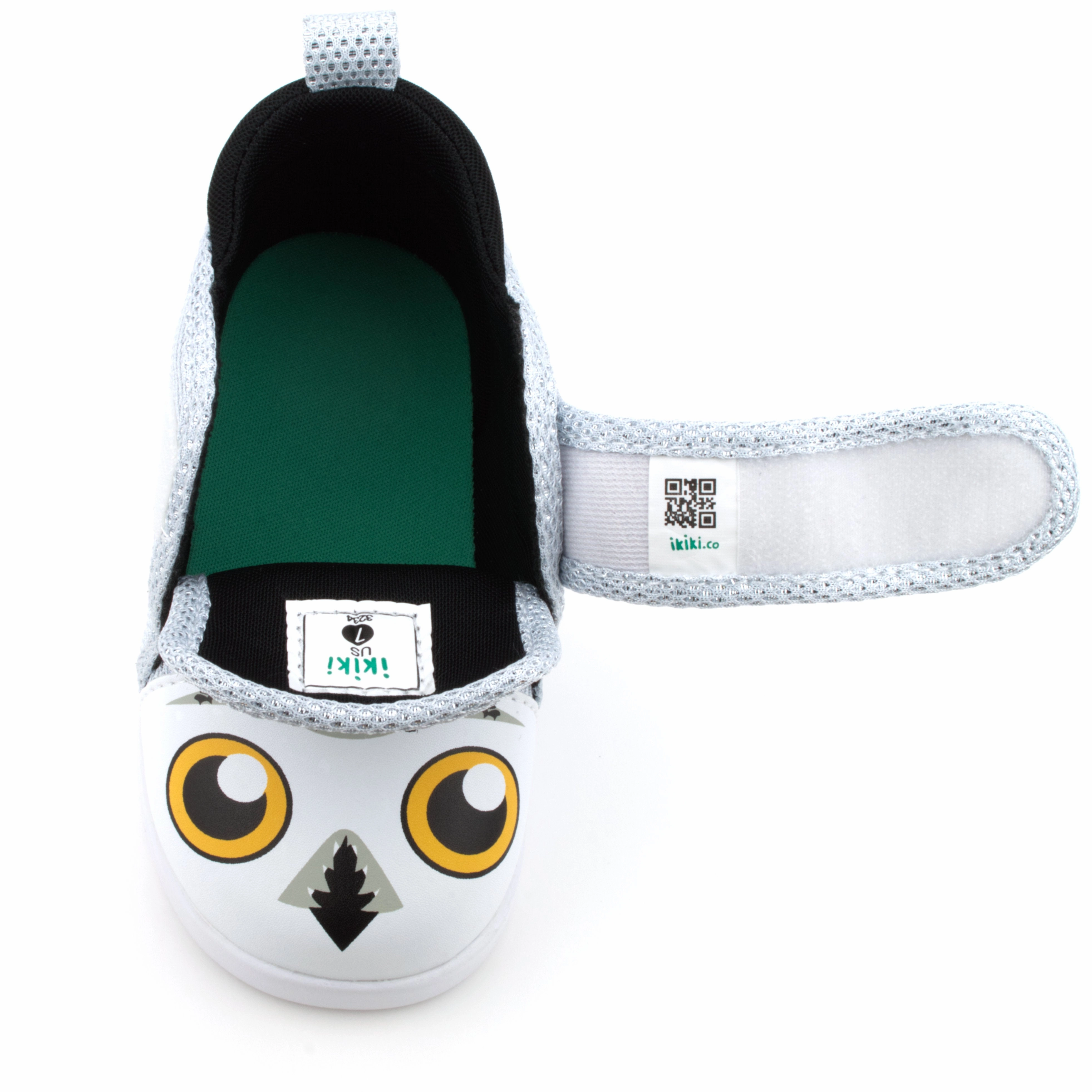 Rapid pace Snowy Owl Squeaky Toddler Shoes Version 2 2025
