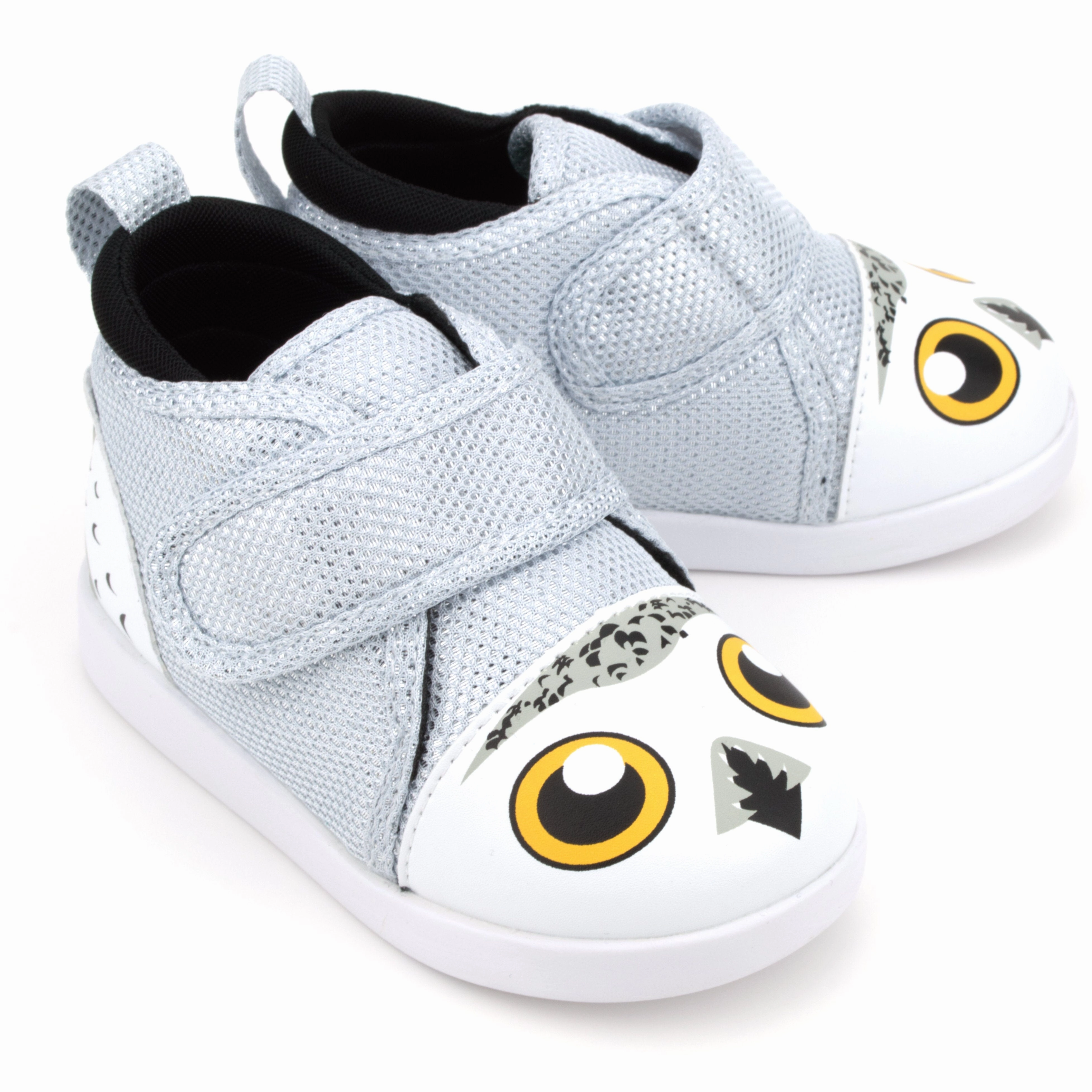 Snowy Owl Squeaky Toddler Shoes Version 2 2025 AI Path Ankle Collar Padding