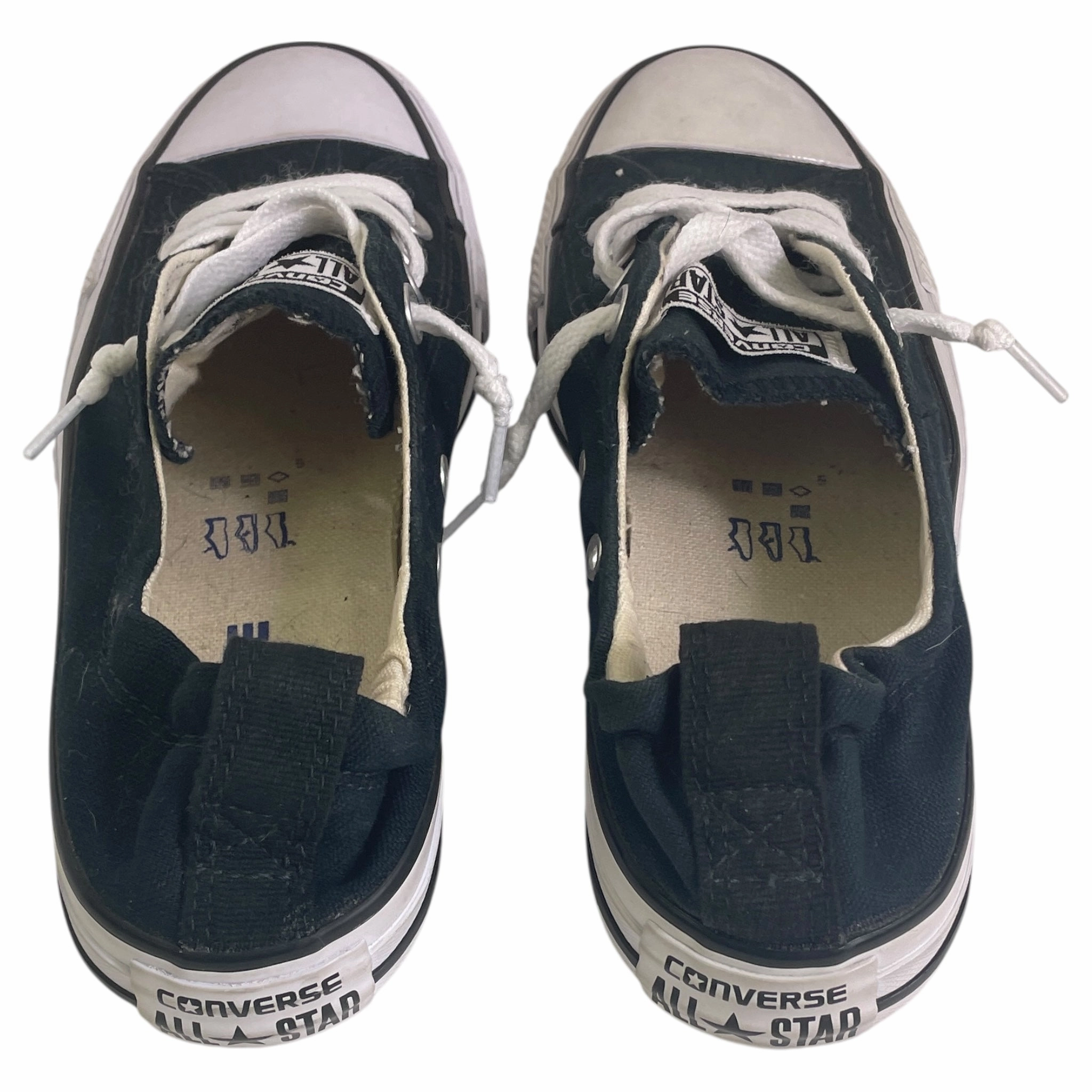 comfortable top Clean Fit Shoes Sneakers By Converse In Black, Size:6