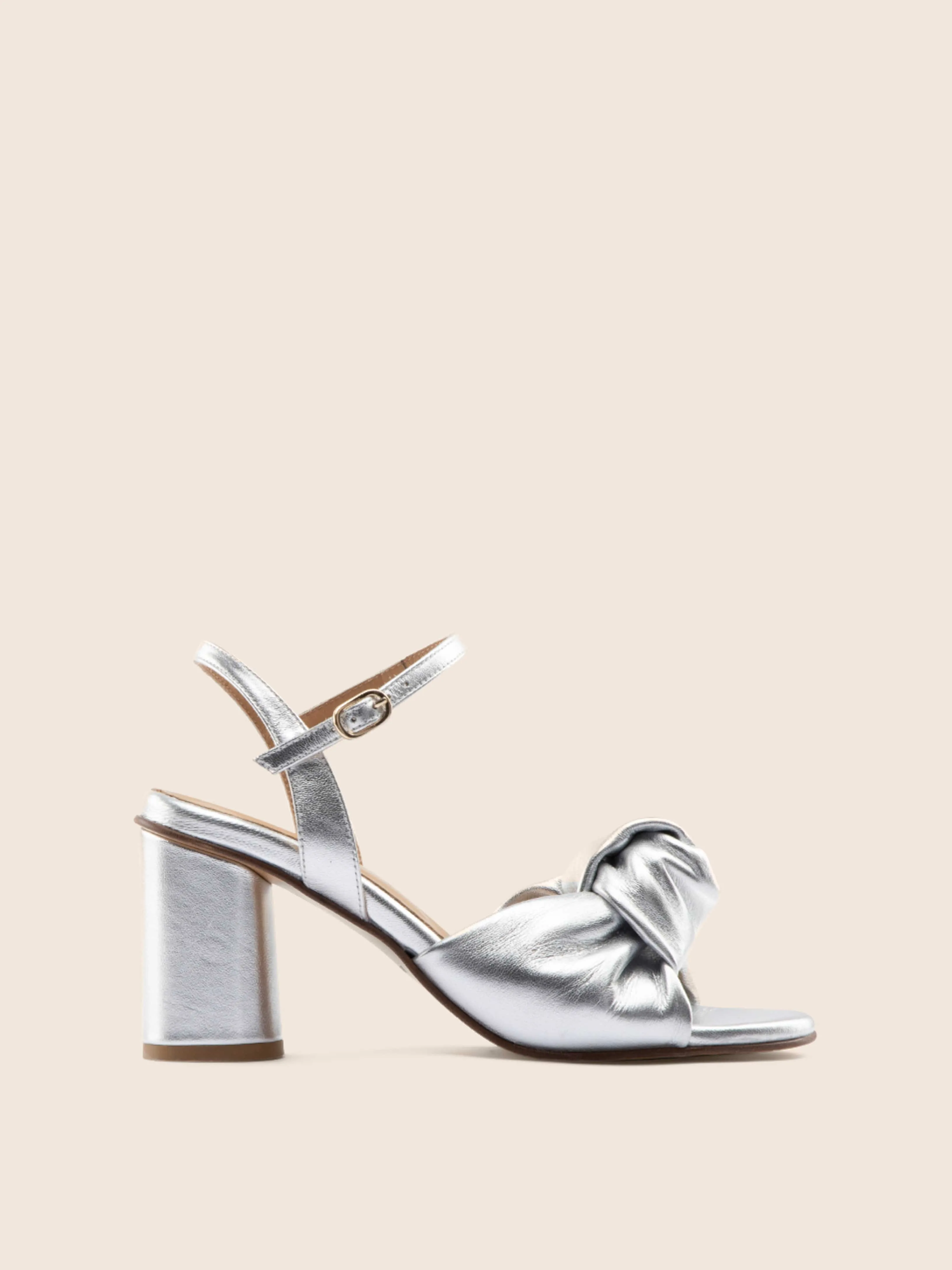 Noto Silver Heel Boss Mode High Heel