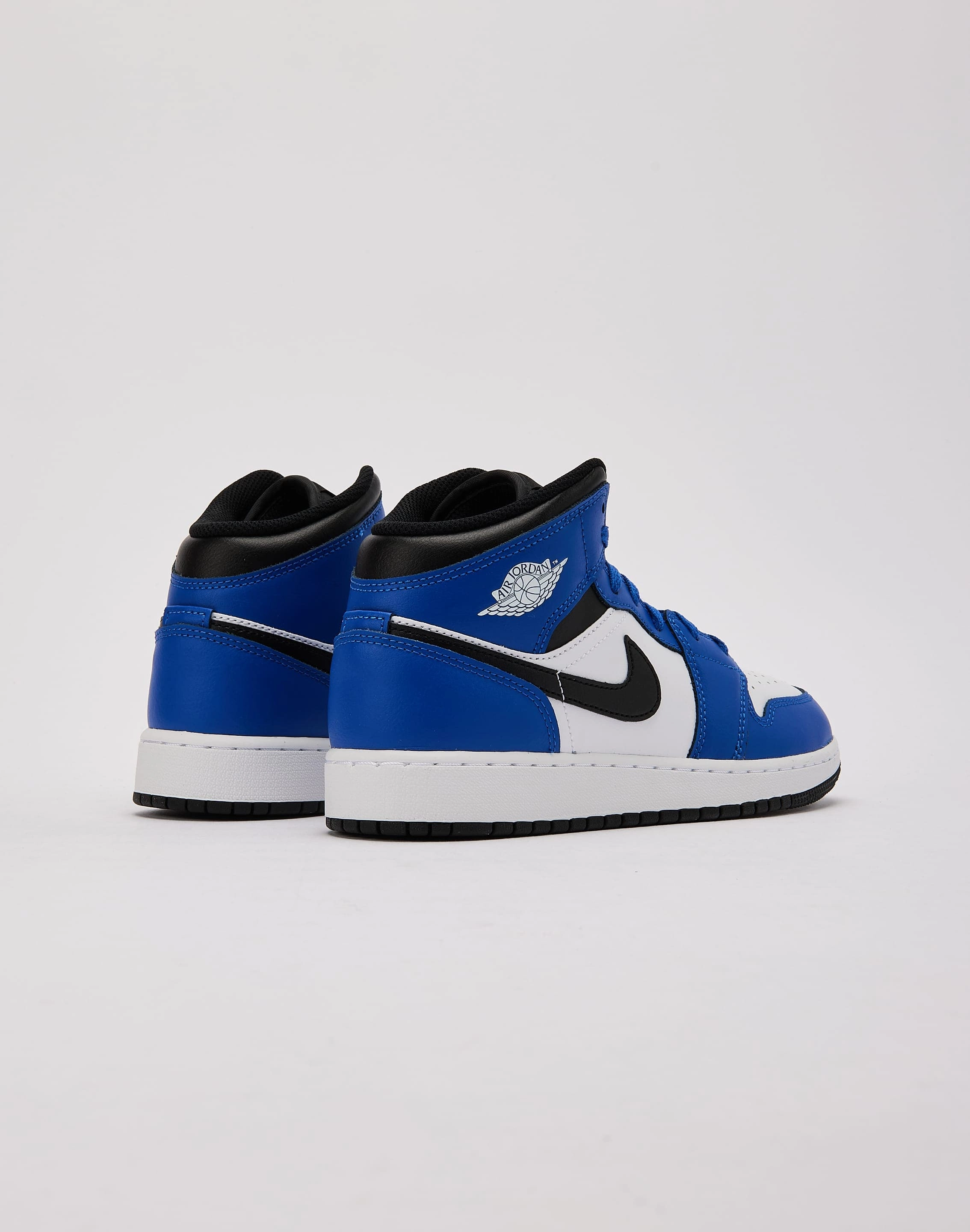 Jordan Air Jordan 1 Mid Grade-School AbrasionResistant