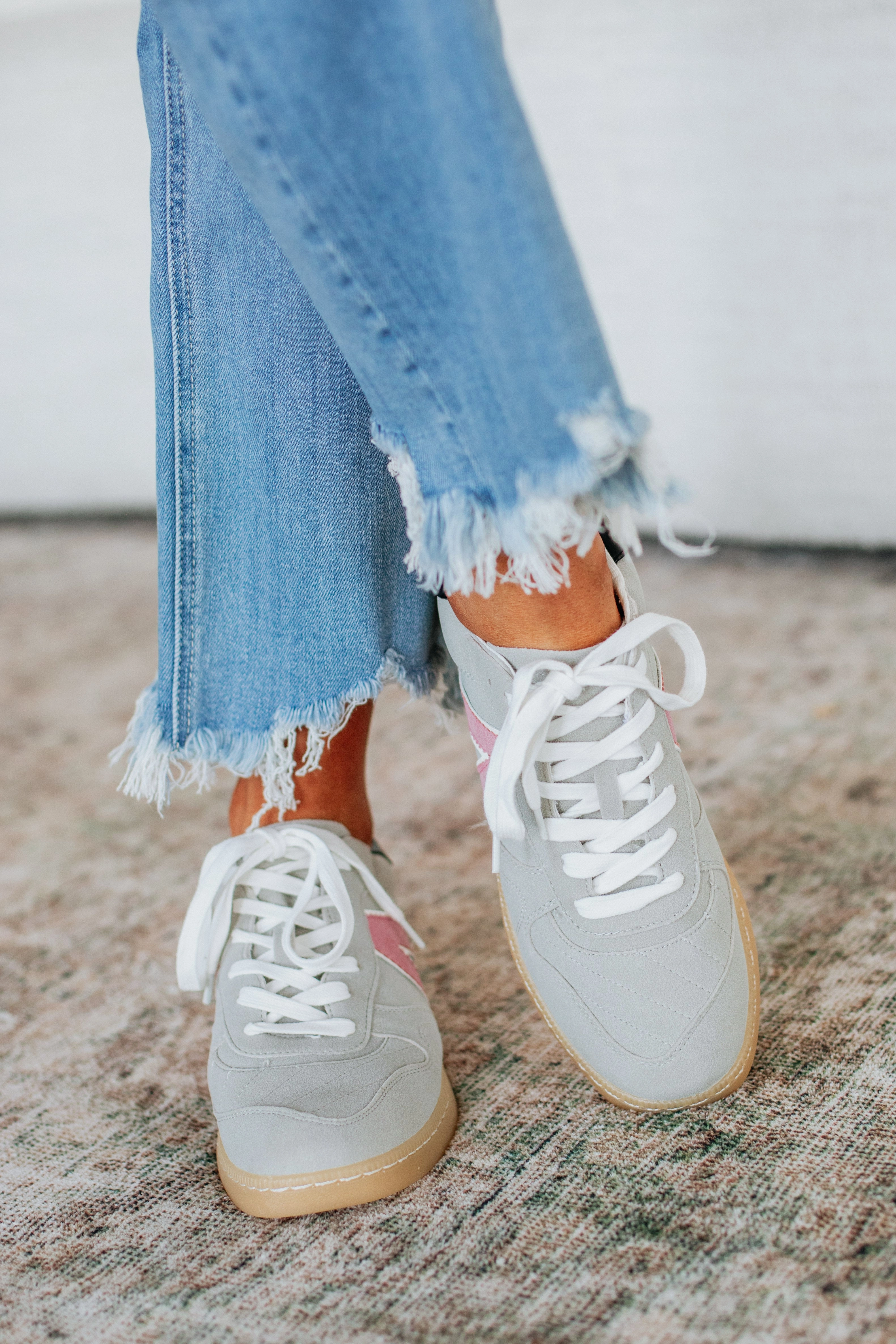 Sole Searching Sneakers - Grey Mix Calm Mood Orthopedic Footbed System