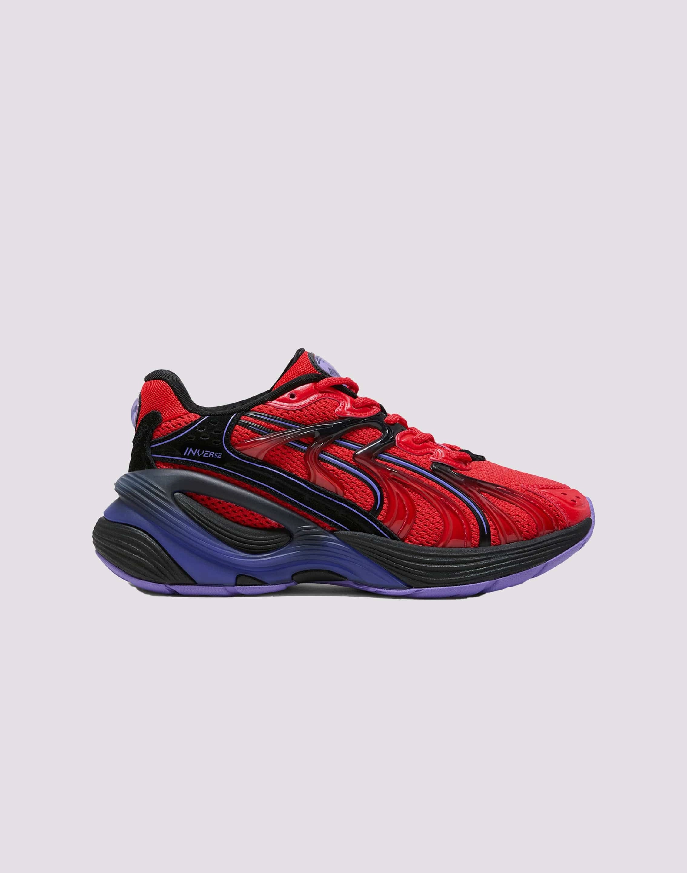 Puma Inverse Chrome "Red/Dark Amethyst" Grade School Kids' Modern kids' designs Hiking - suitable kids' shoes