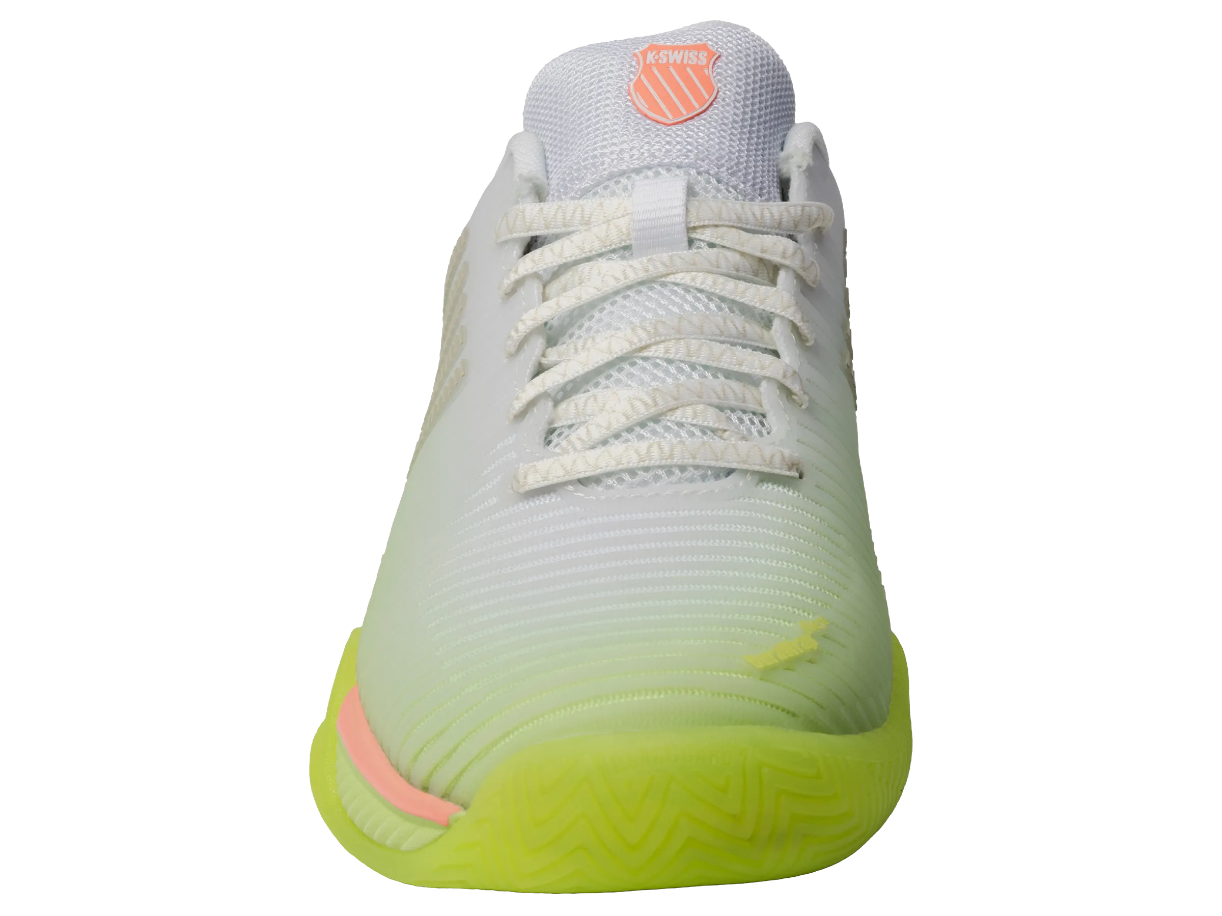 97382-106-M | HYPERCOURT EXPRESS 2  LUCKY IN LOVE | WHITE/LEMON FROST/BEIGE Padded Collar Support