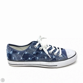 Easy Style Shoes Sneakers By Just Be In Blue, Size: 9