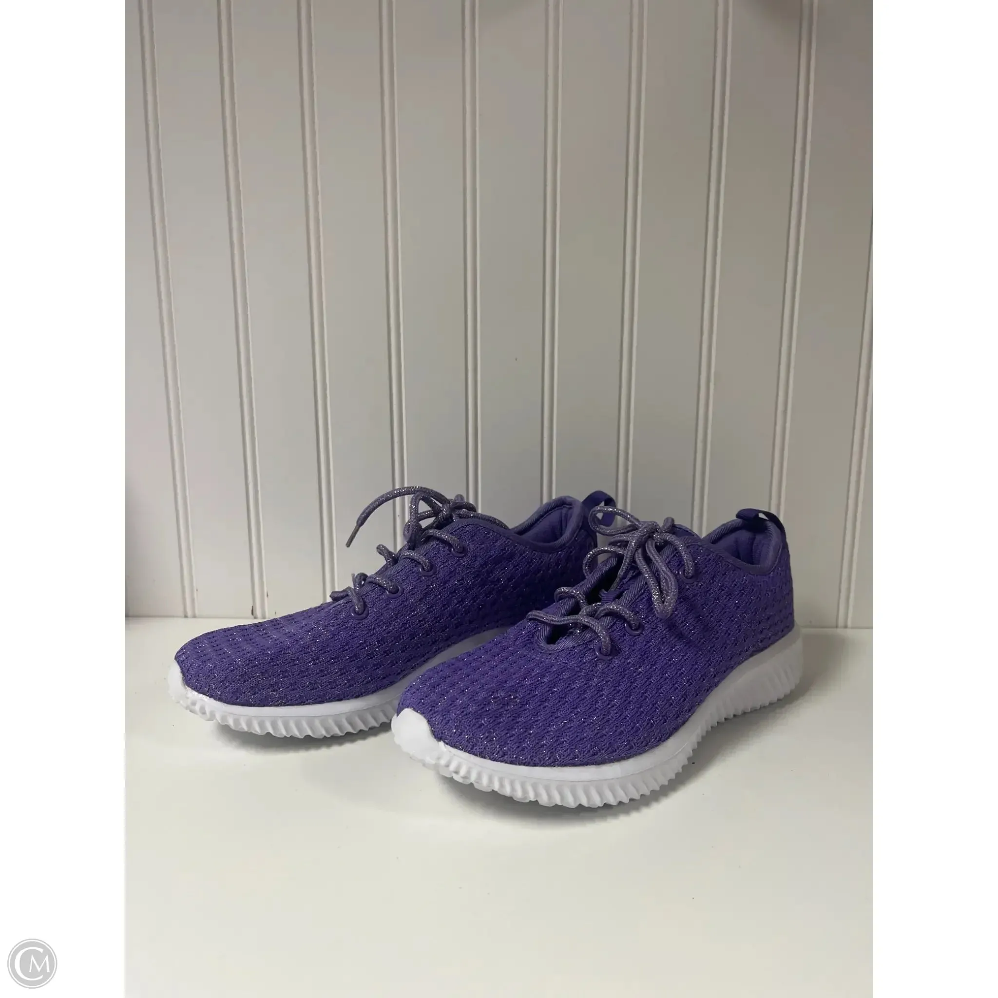 Shoes Sneakers By Cmf In Purple, Size: 7 Water resistant upper Breathable Weave