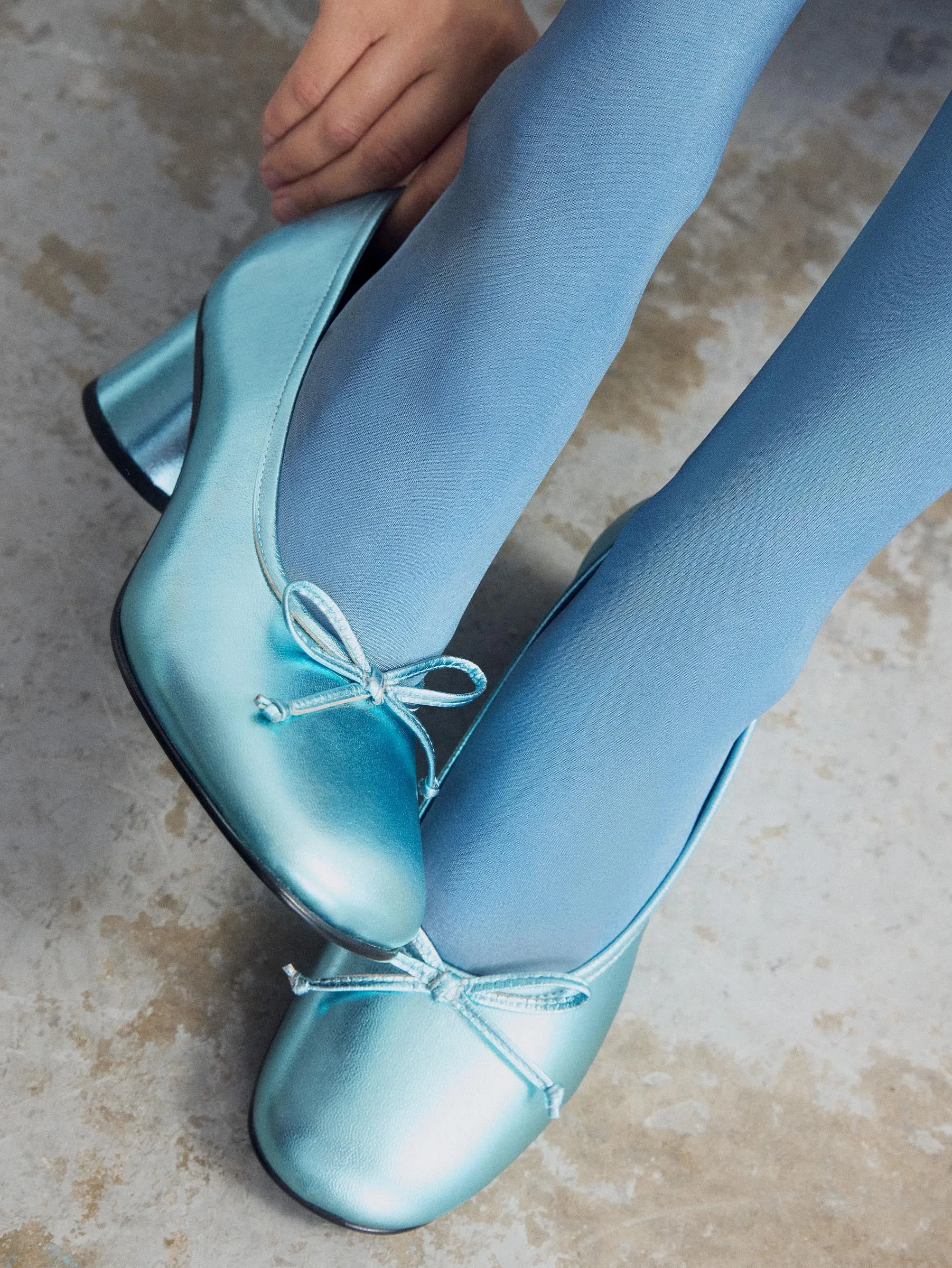 Boho Glow Fashion Pumps Salvada Ice Heel