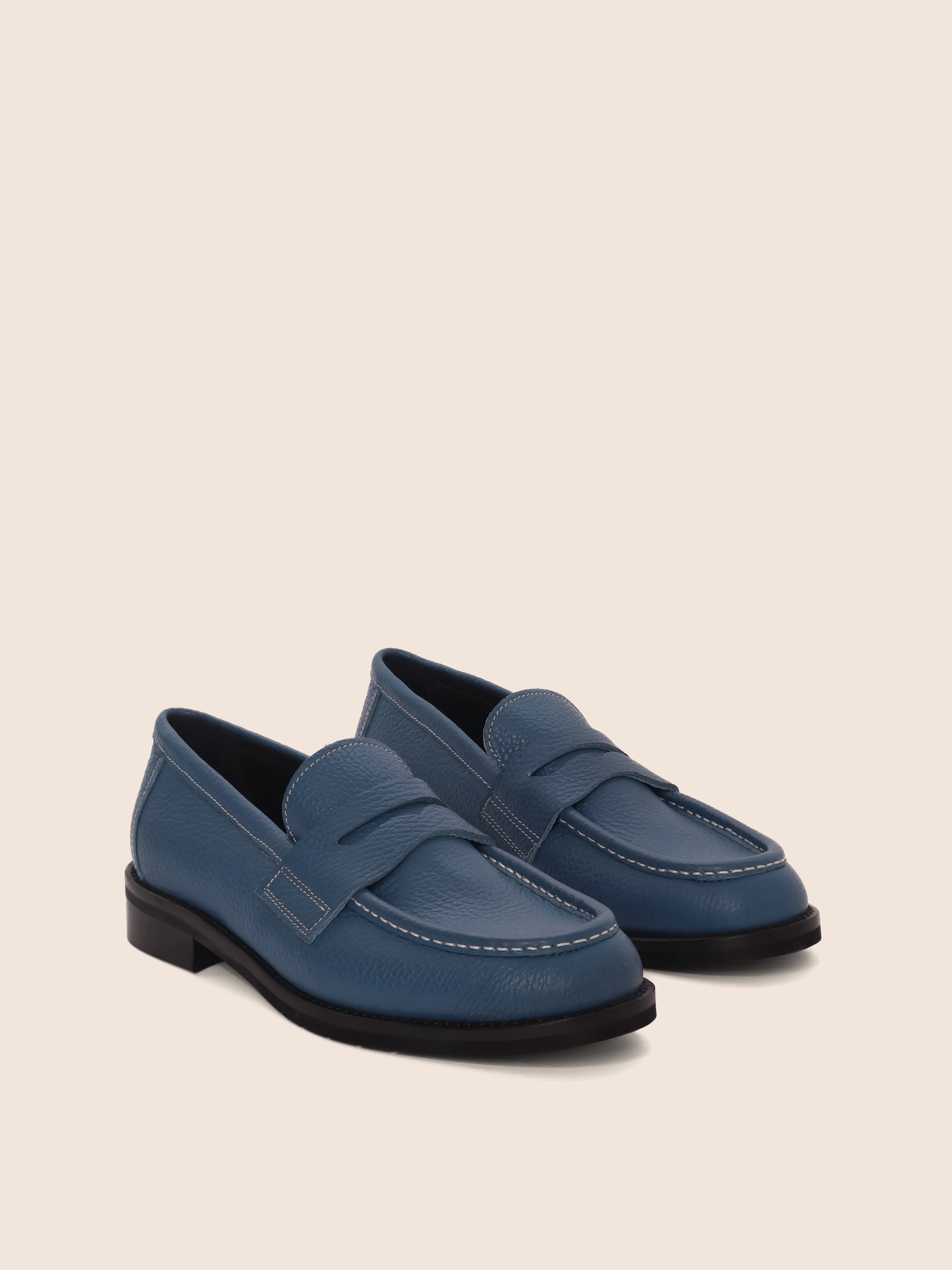 Bergamo Cobalt Loafer Style Seek Cushioned