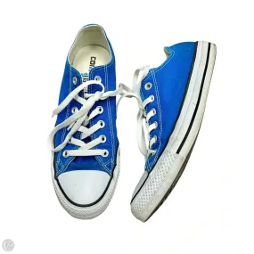 Shoes Sneakers By Converse In Blue, Size: 9 Outdoor Adventure Quick Drying Interior