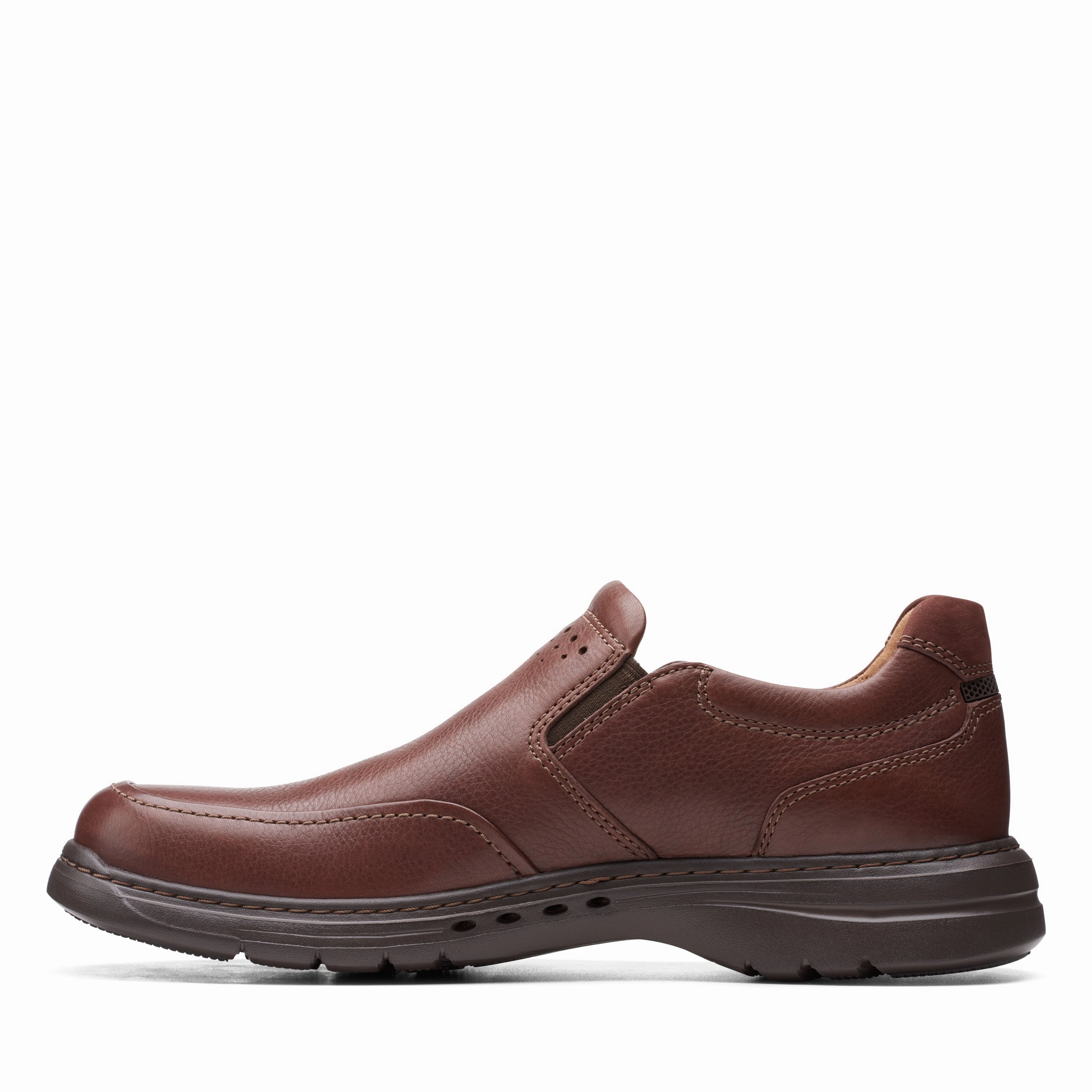 Quick Motion Clarks Men's Un Brawley Step - Mahogany