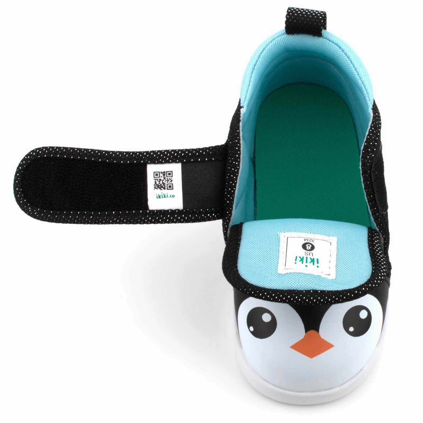 Magic Mood Cushioned Base Work Commute Penguin Squeaky Toddler Shoes | Sparkly Black Version 2 2025