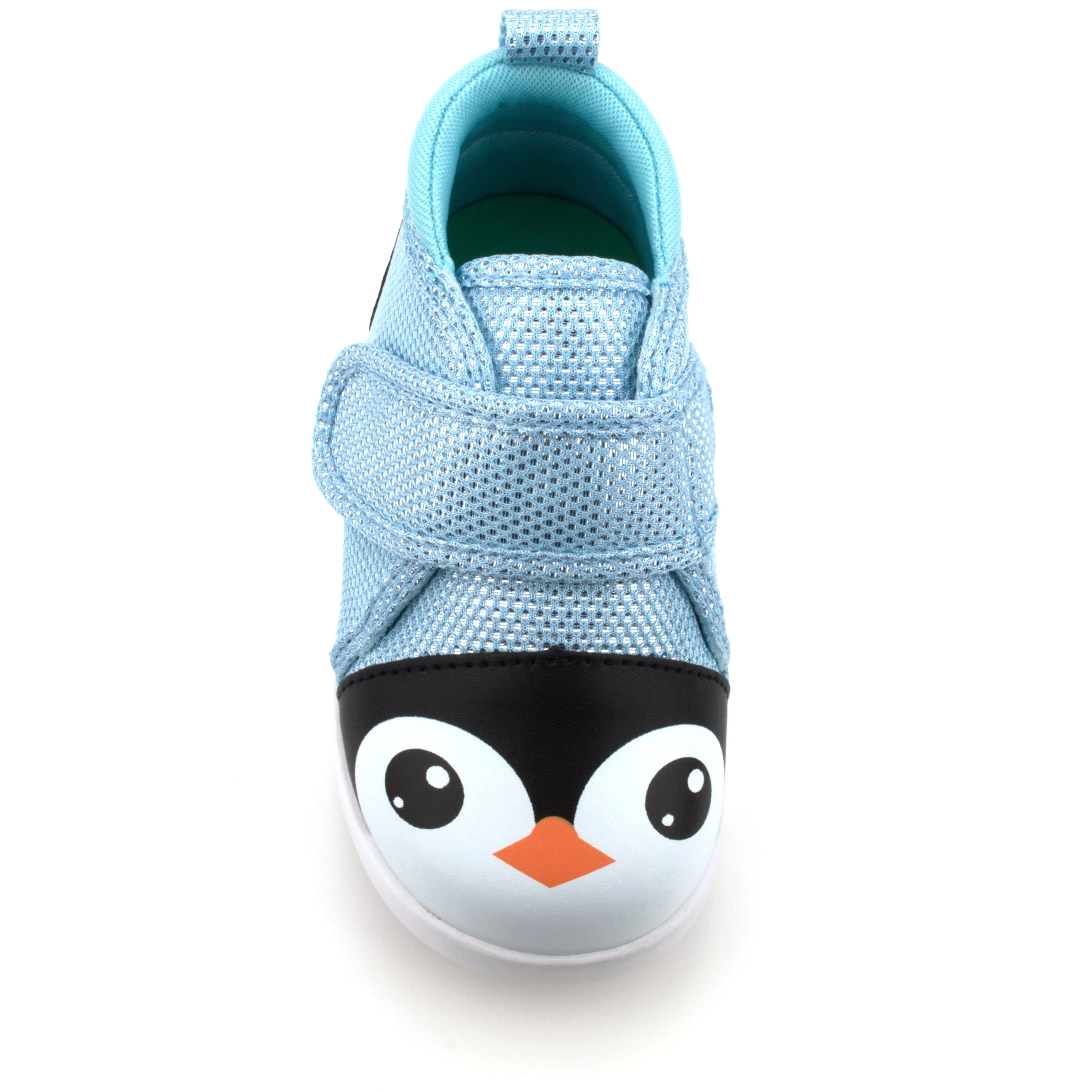 Penguin Squeaky Toddler Shoes Blue Sparkly Version 2 2025 Multi Density Foam