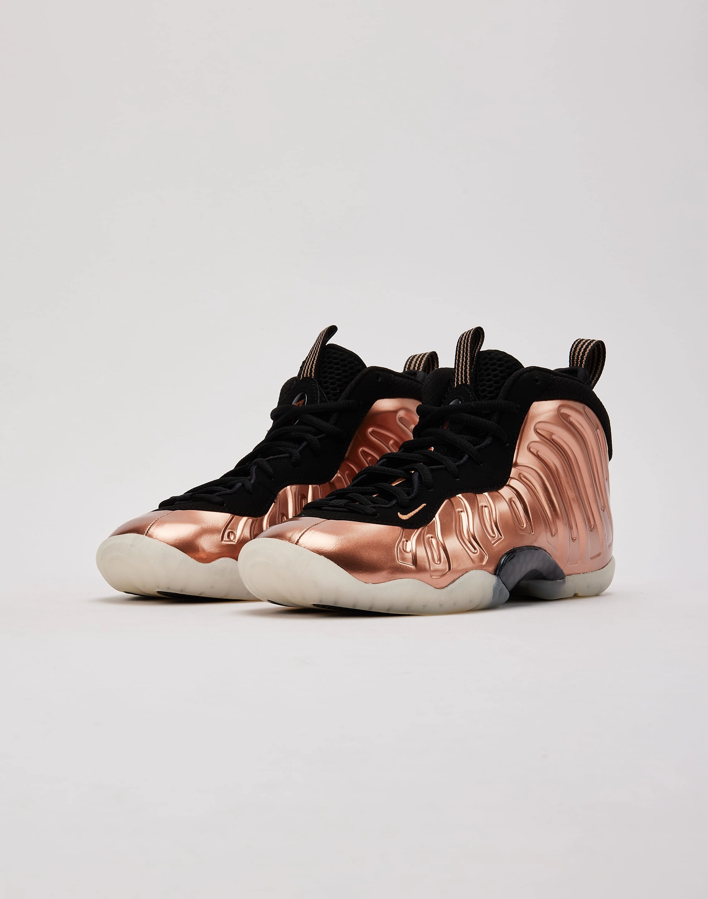 ShockAbsorption Playground - ready kids' shoes Nike Little Posite One 'Metallic Copper' Grade-School
