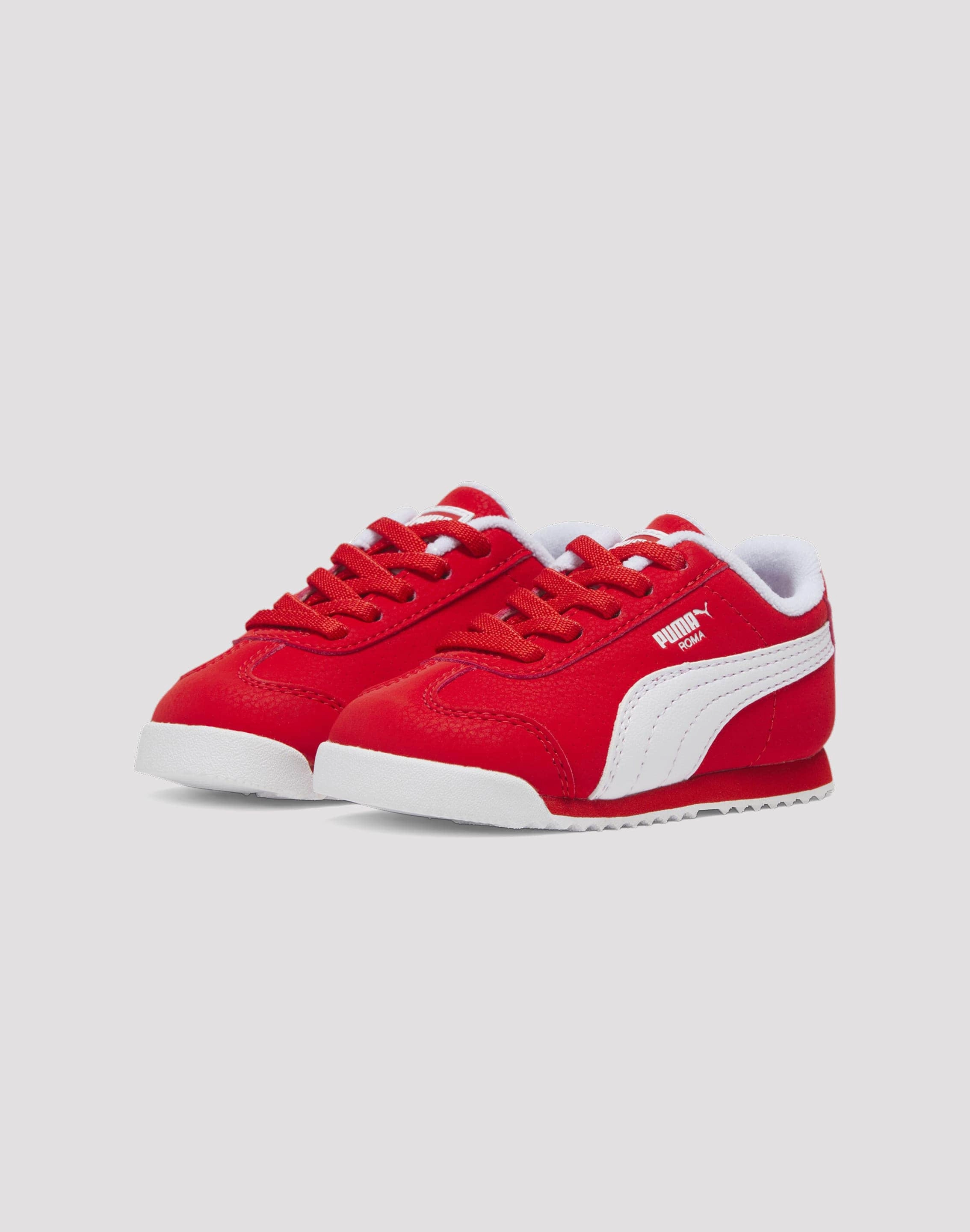 Puma Roma Reversed Toddler Boys' "Red/White" All Day Comfort Fit Reinforced Stitching