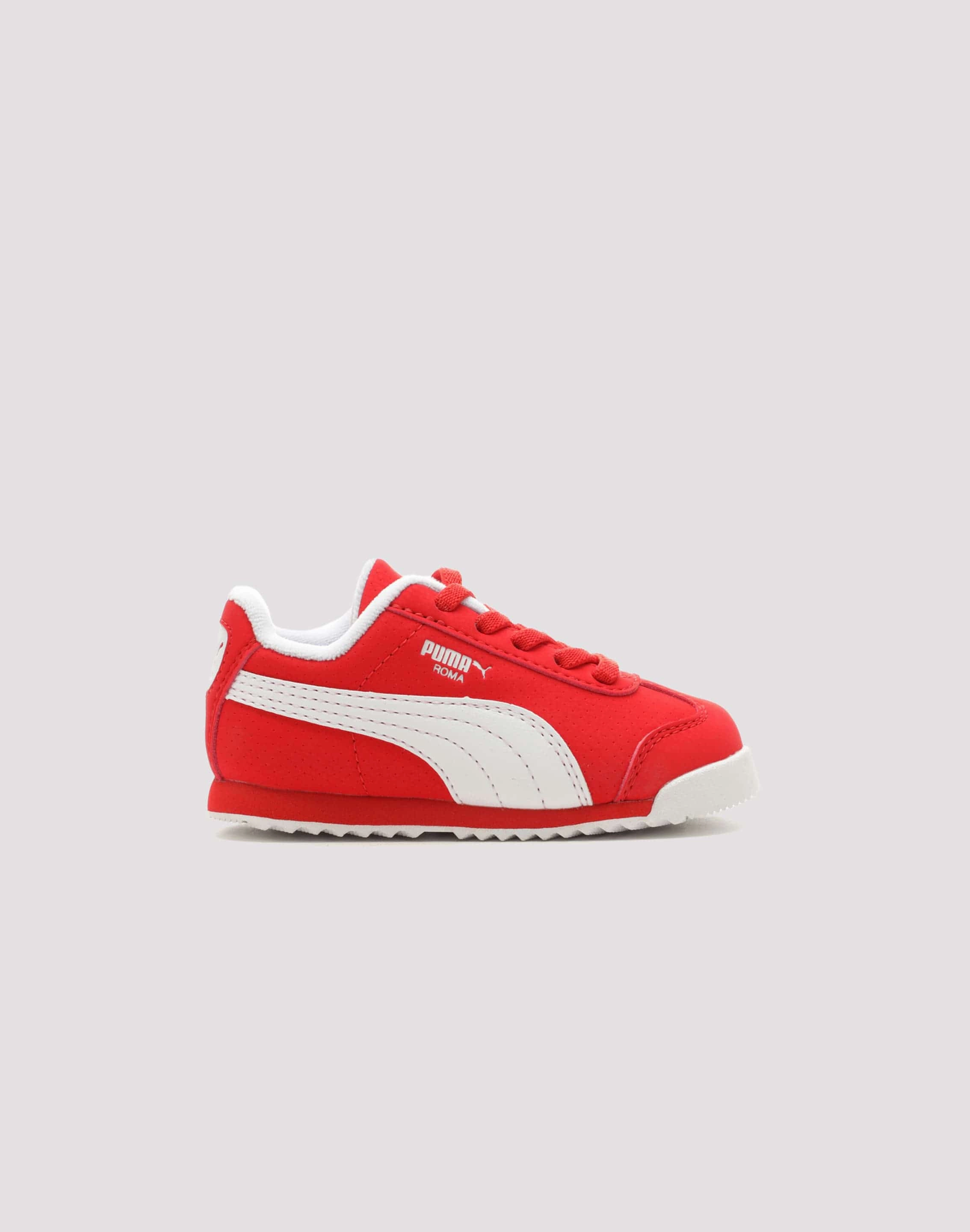 Tennis - oriented kids' shoes Thermal regulation Puma Roma Reversed Toddler Boys' "Red/White"