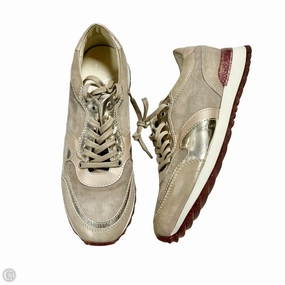 Classy durability Shoes Sneakers By Agl In Tan, Size: 9