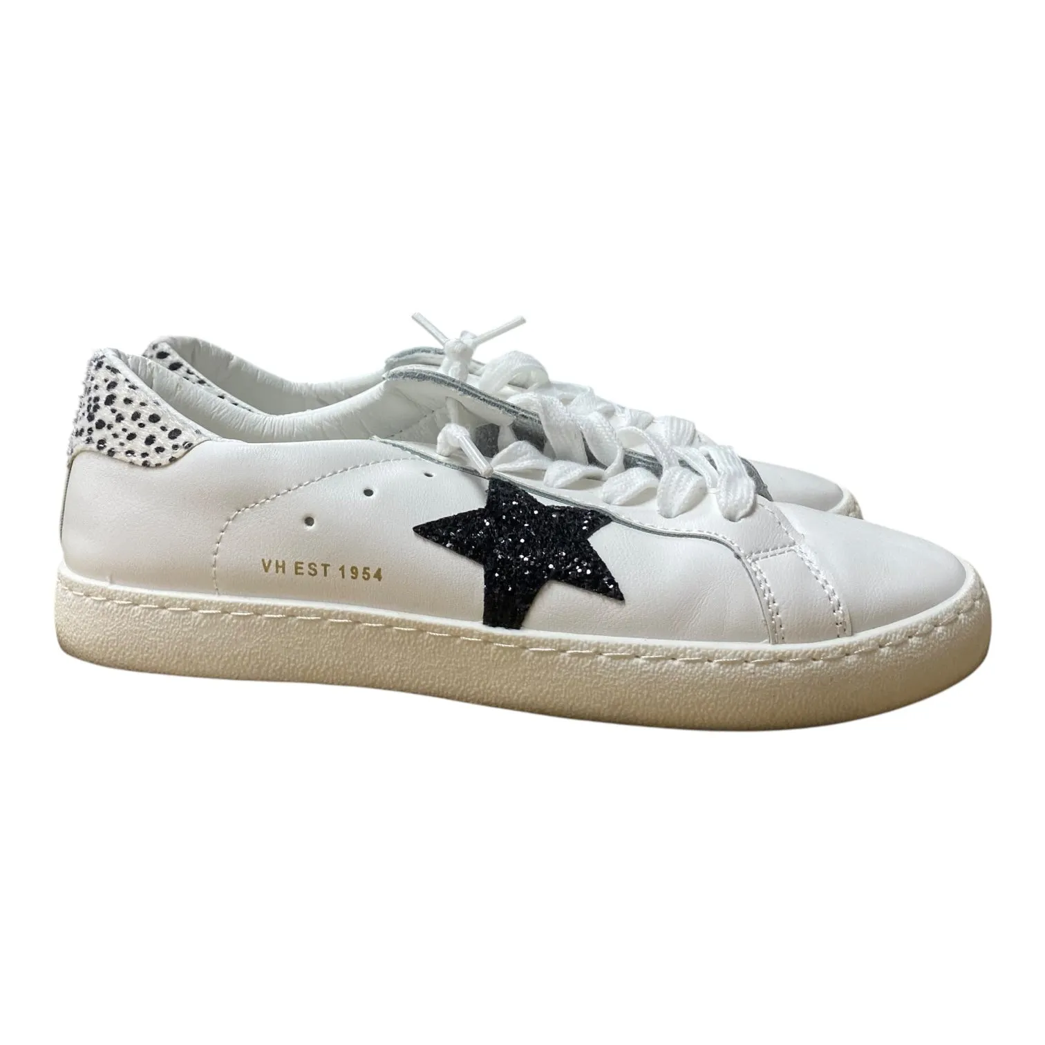 Foot Glide Shoes Sneakers By Vintage In White, Size:8