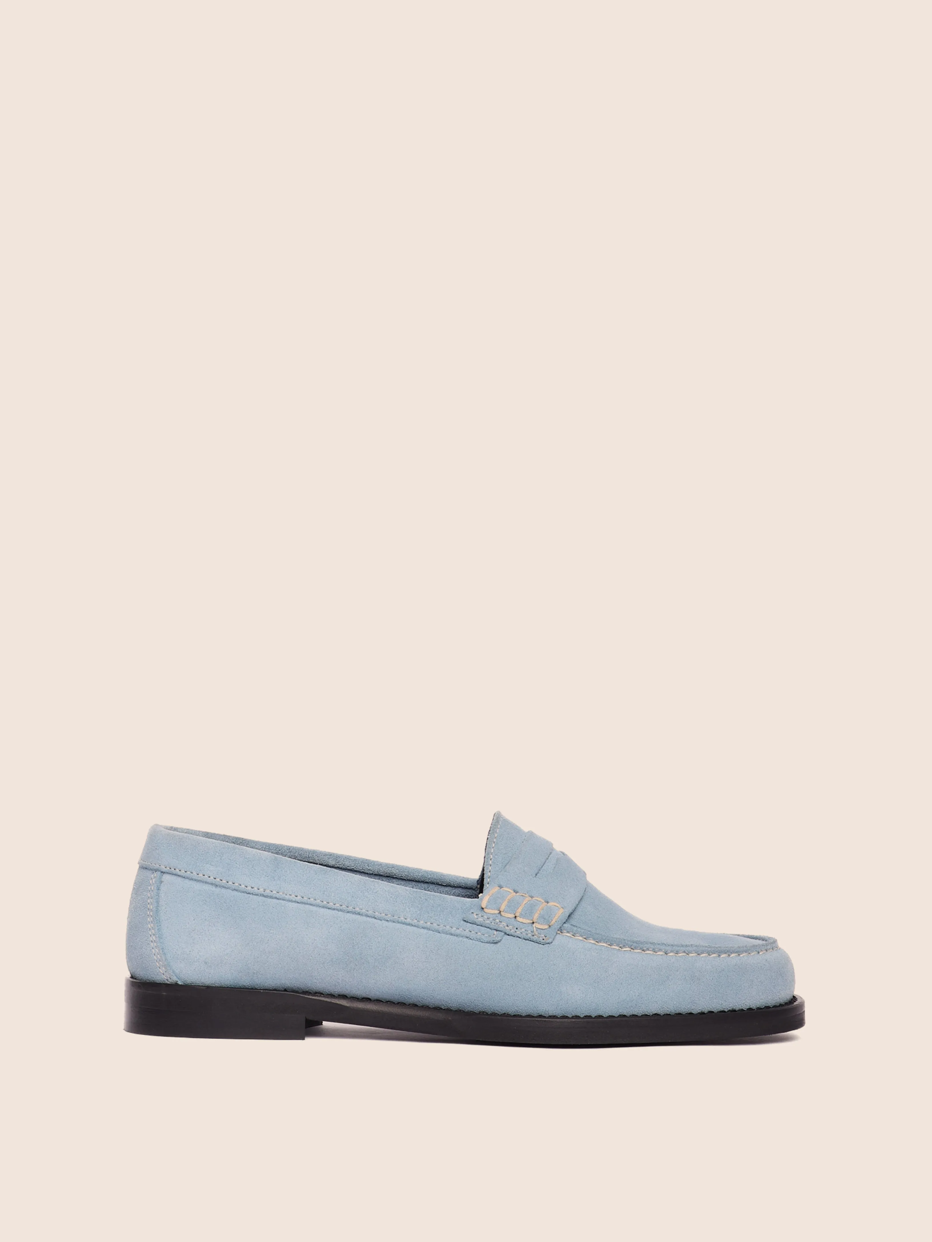 Indoor Use Napoli Sky Suede Loafer