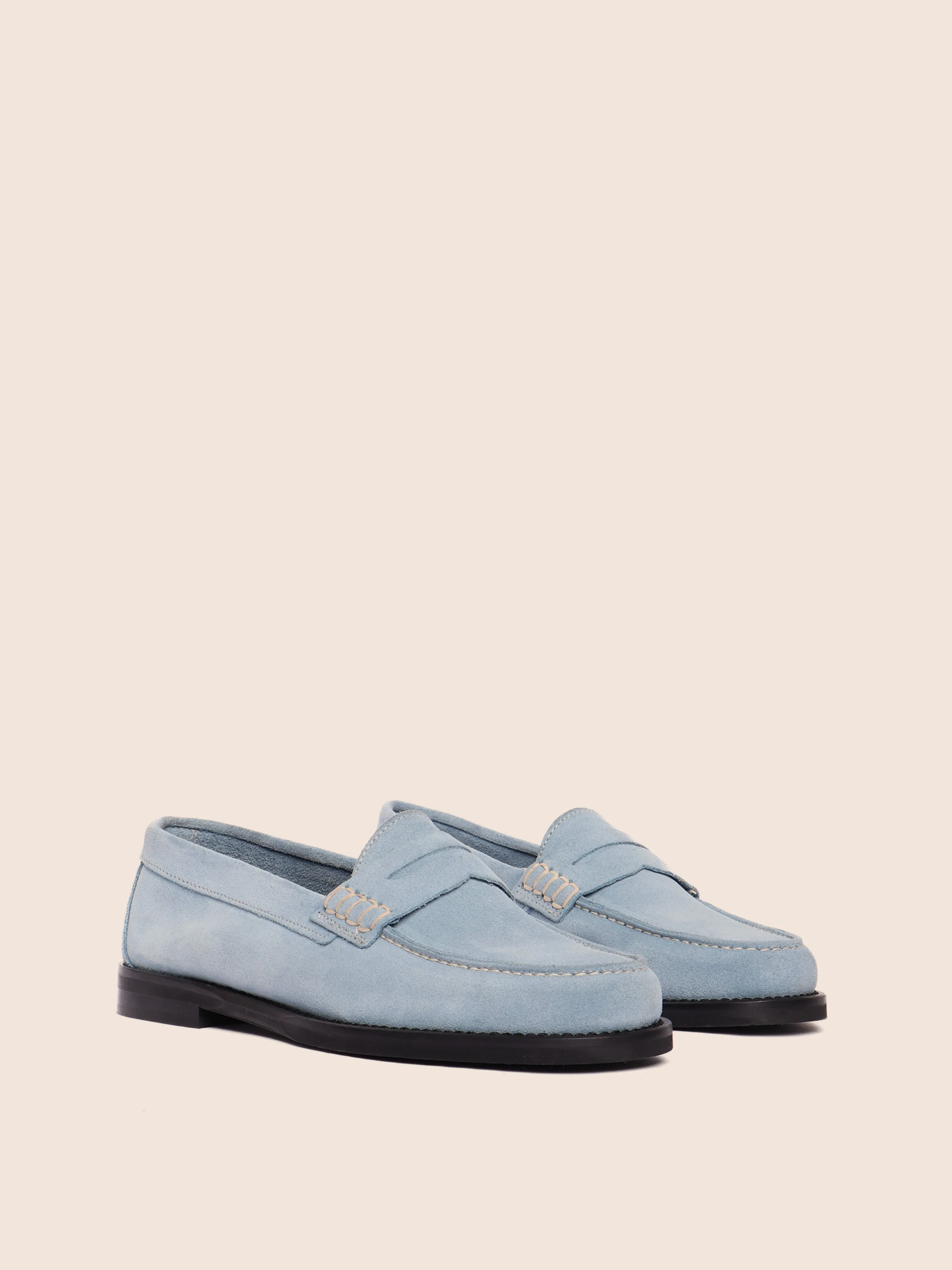 Napoli Sky Suede Loafer Home Style Easy Style Footwear