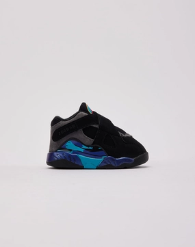 Contoured Footbed LightweightDesign Jordan Air Jordan 8 Retro 'Aqua' Toddler