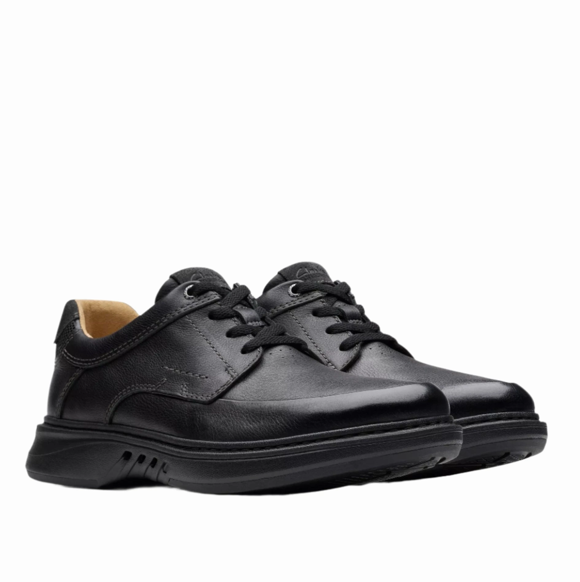 Beauty Walk Clarks Men's Un Briley Lace Shoe - Black