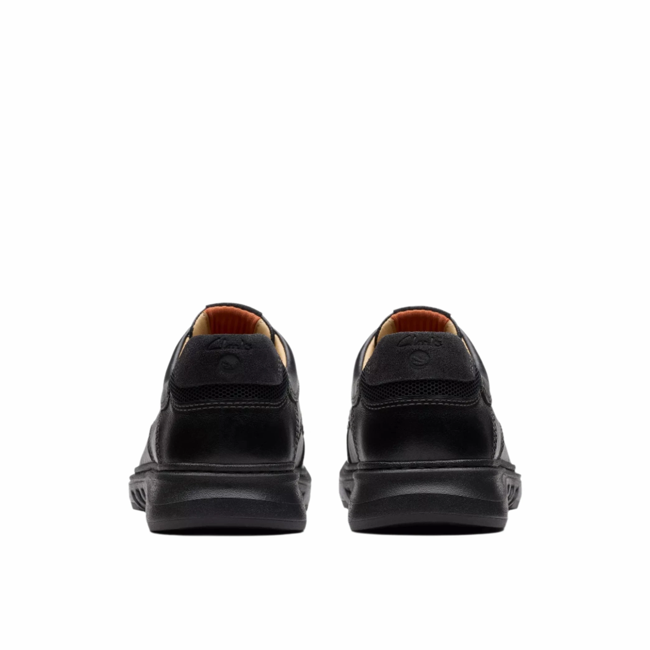 Clarks Men's Un Briley Lace Shoe - Black Track Run