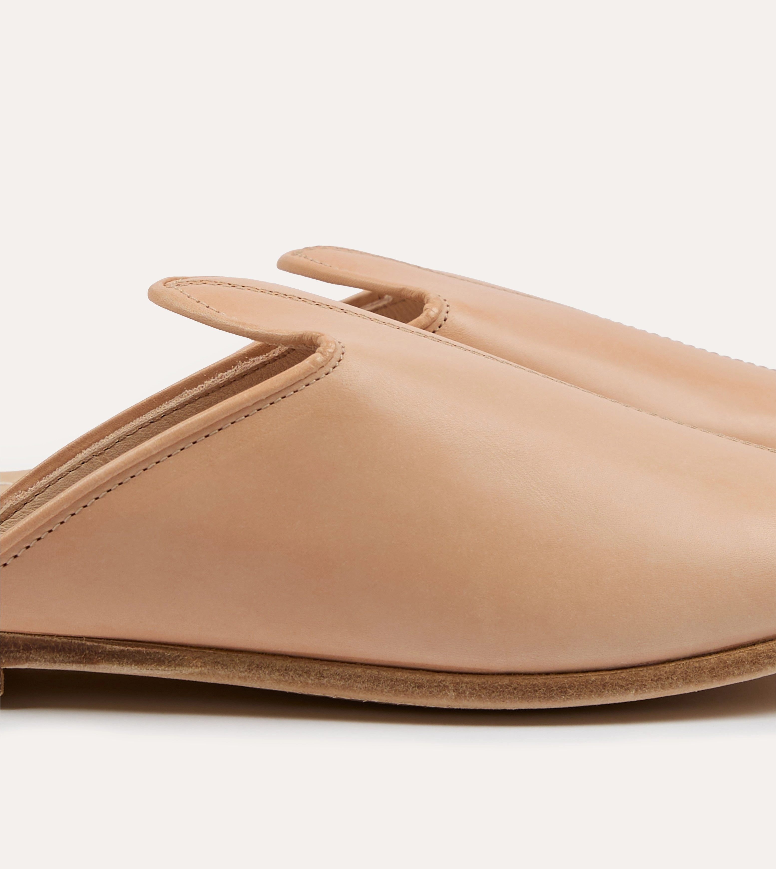 Supportive Anti Slip Sabah El Paso Baba Tan Leather Shoes