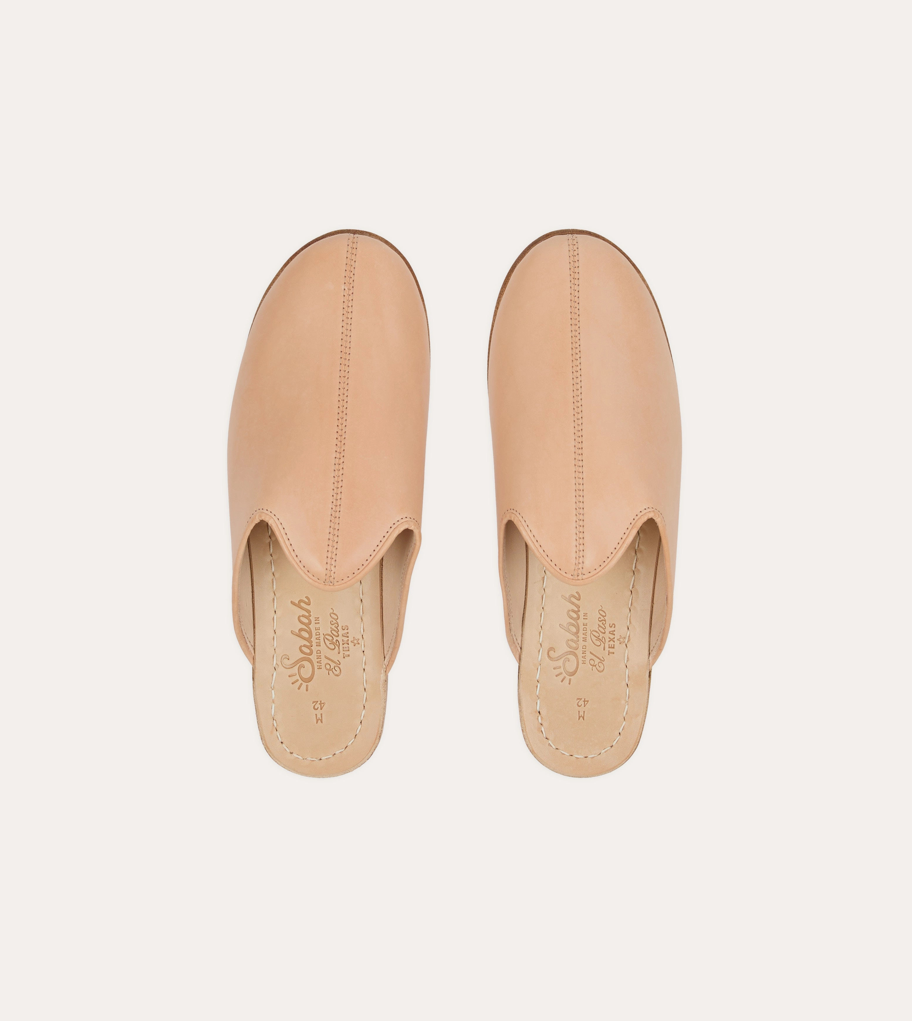 Shock Absorption Technology Sport Life Sabah El Paso Baba Tan Leather Shoes