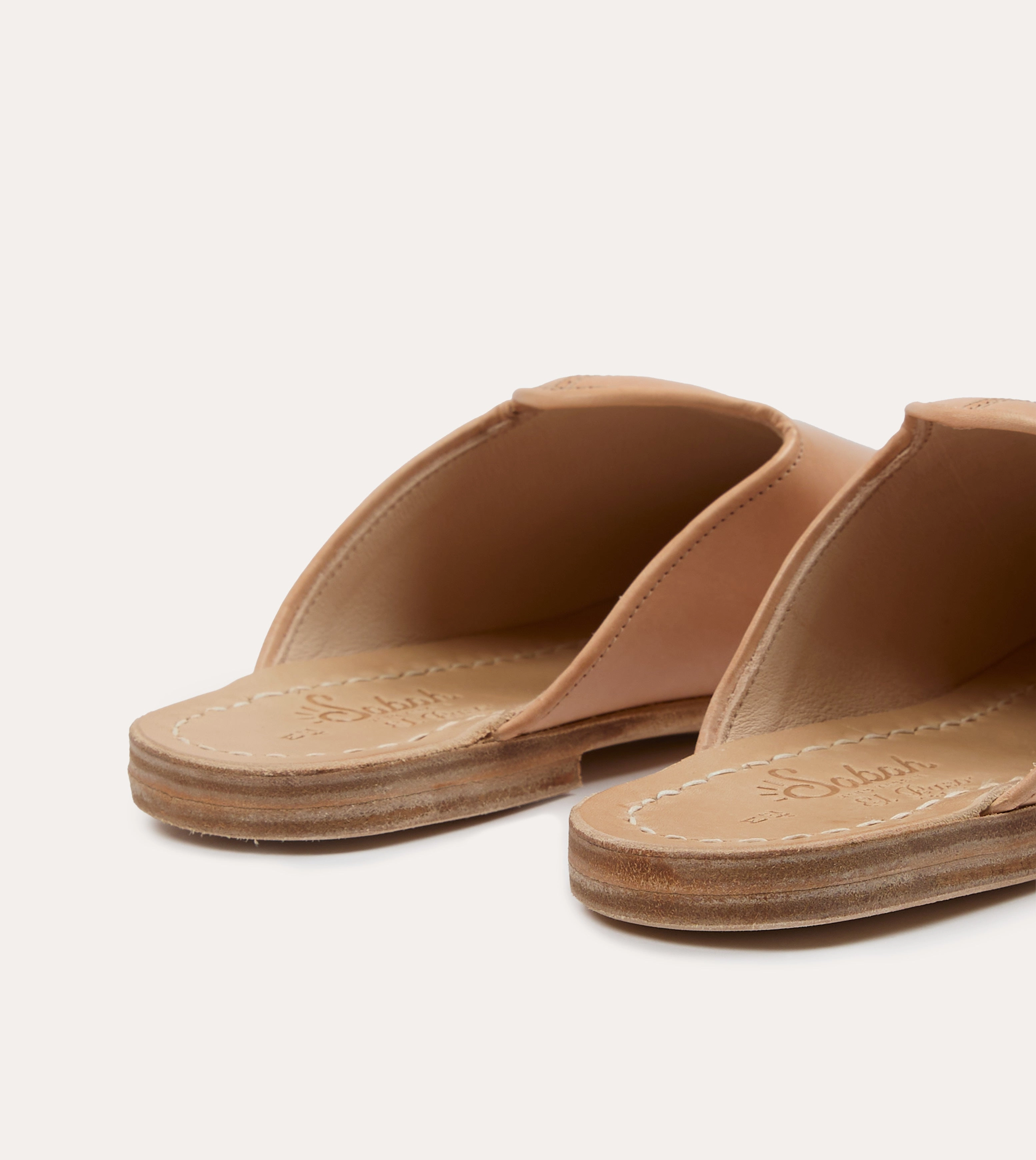 Young Mood Sabah El Paso Baba Tan Leather Shoes