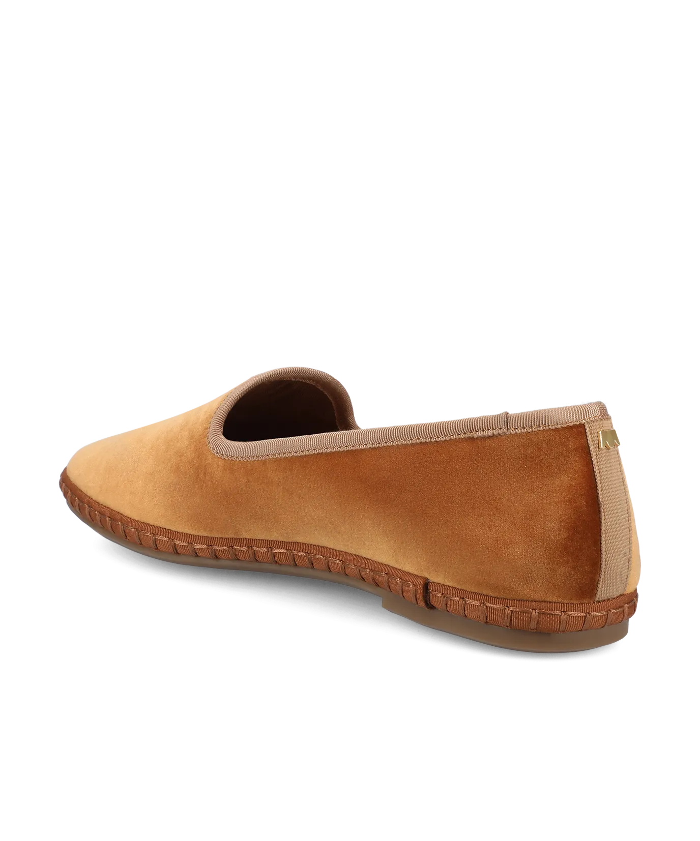 The Heron - Tan Velvet Sole Soft