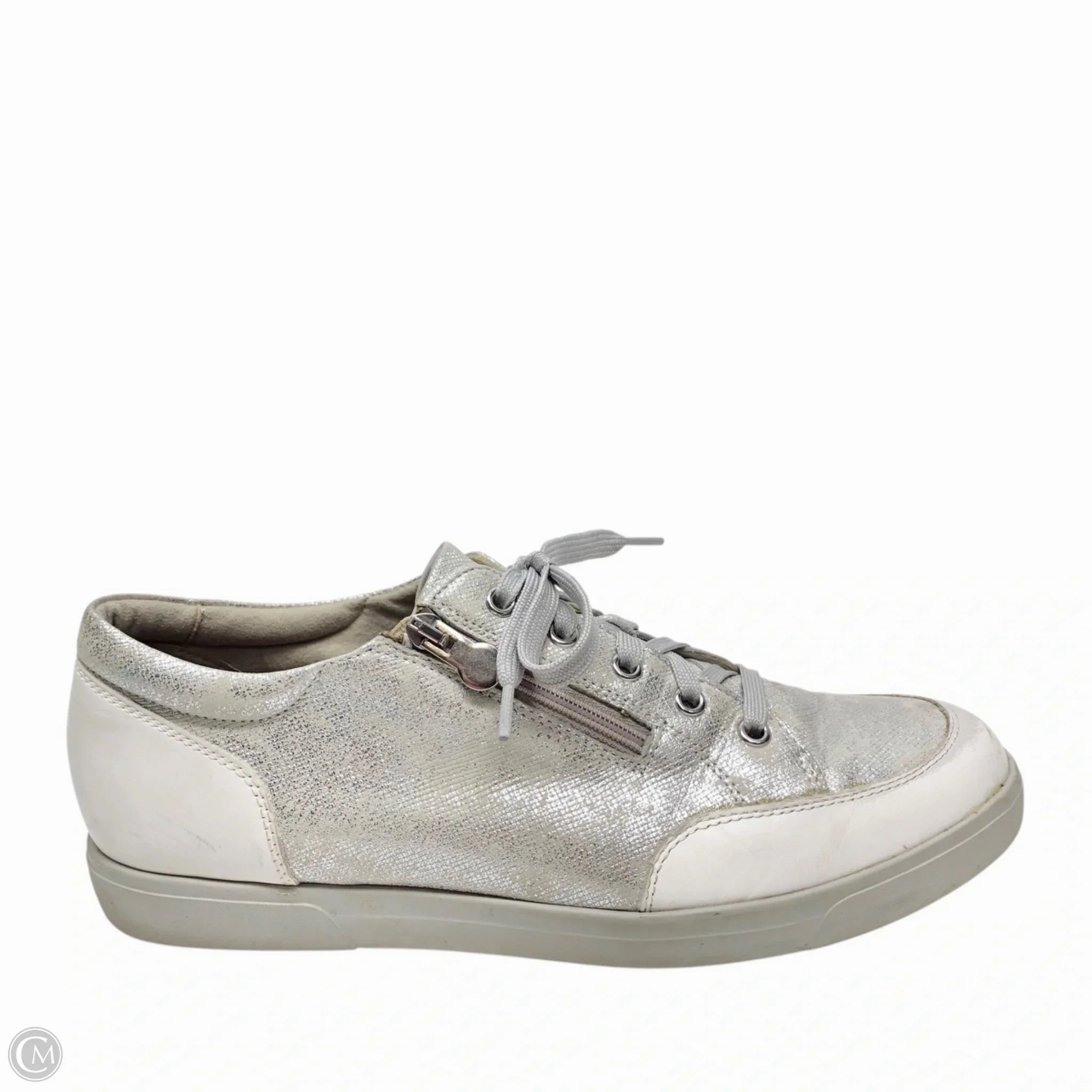 Every Season Shoes Sneakers By Munro In Silver, Size: 11