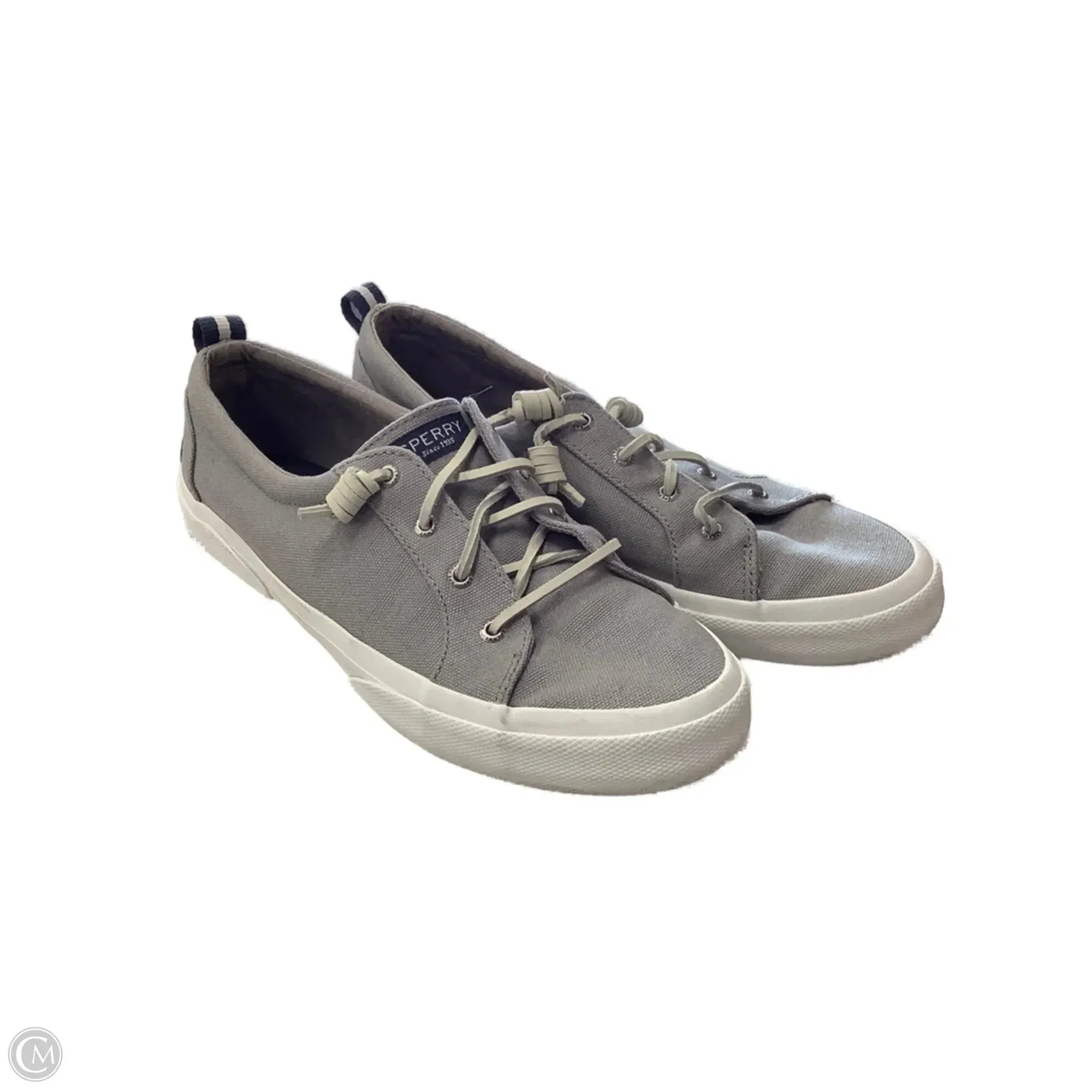 Shoes Sneakers By Sperry In Grey, Size: 10 All Gender Low Key