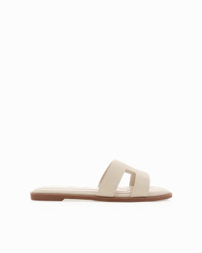 GORDY WIDE FIT - LIGHT BEIGE Removable Footbed Adjustable buckle