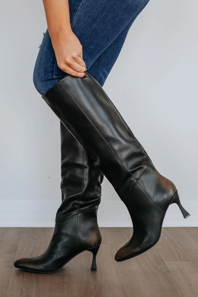 Easy To Clean Take Me Seriously Boots - Espresso