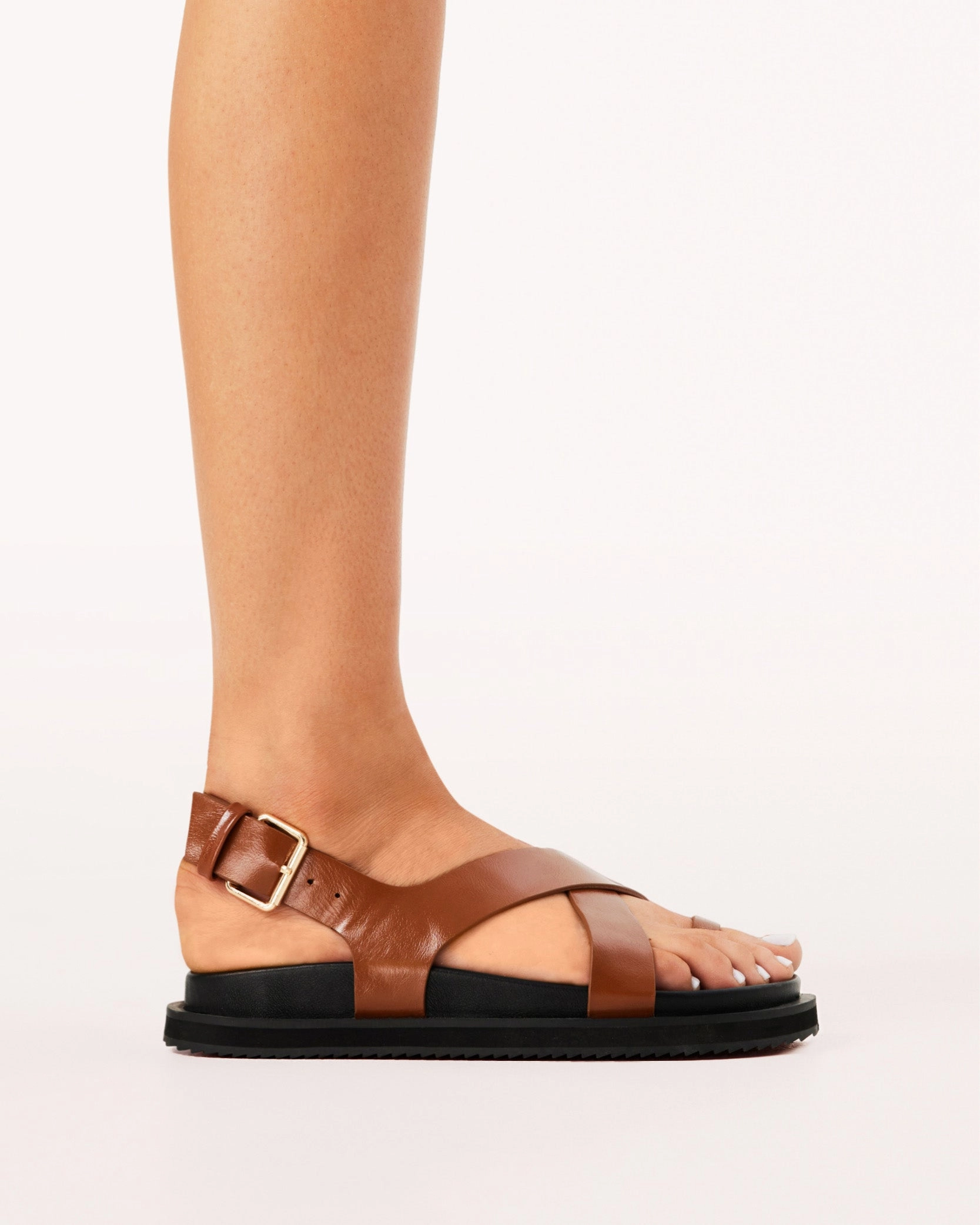 Toe Protection festival look TENNIE - TAN-BLACK