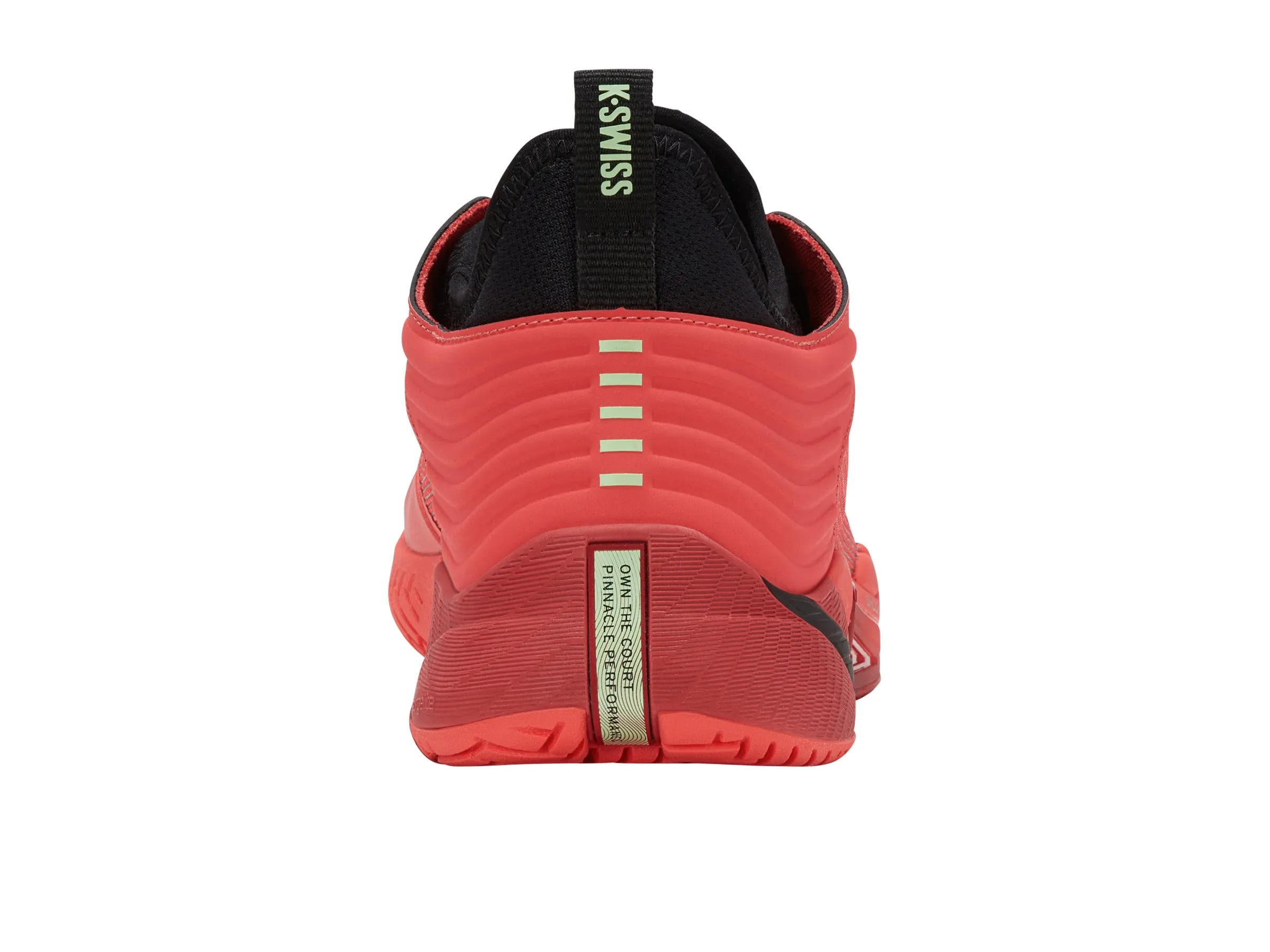 hook and loop closure 04432-656-M | HYPERCOURT PINNACLE | NEON LAVA/BLACK/CHILI PEPPER