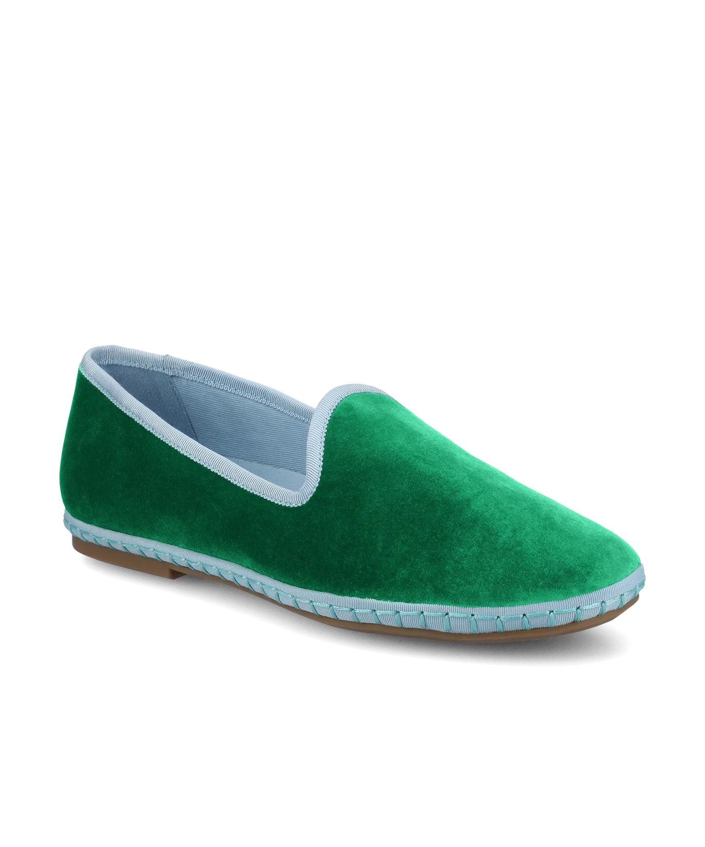 The Heron - Kelly Green Velvet Dive Gear Enhanced grip