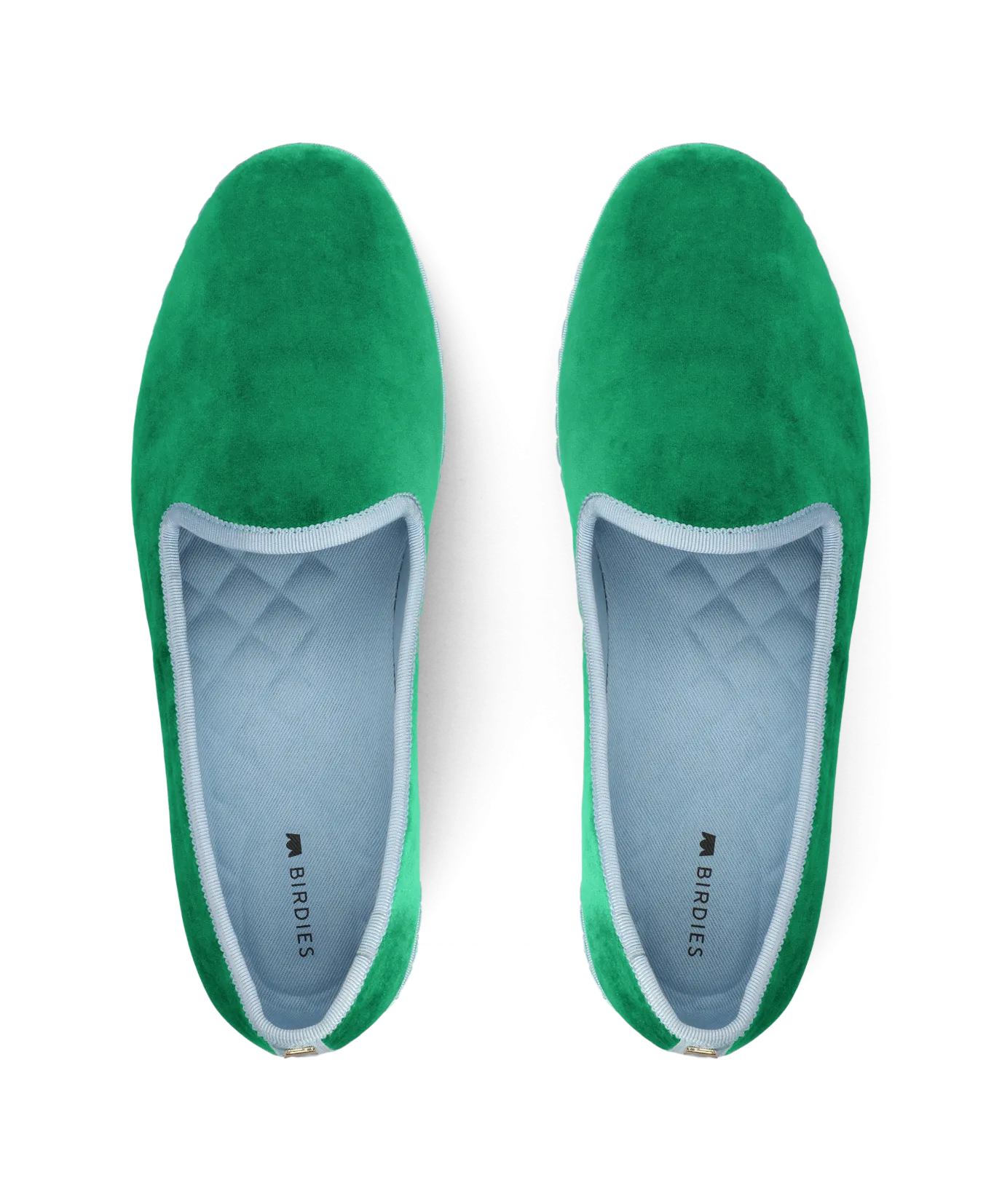 The Heron - Kelly Green Velvet Sand Move Step Tall