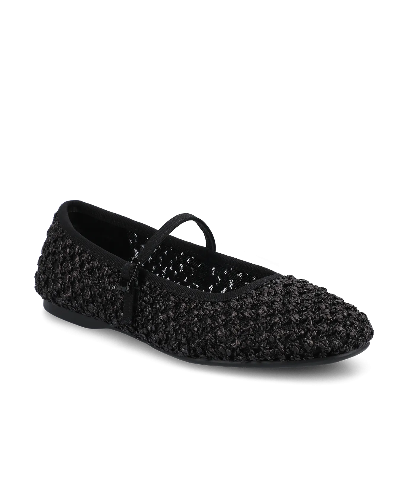 The Hummingbird Mary Jane - Black Openweave Light Walking Outdoor shoes