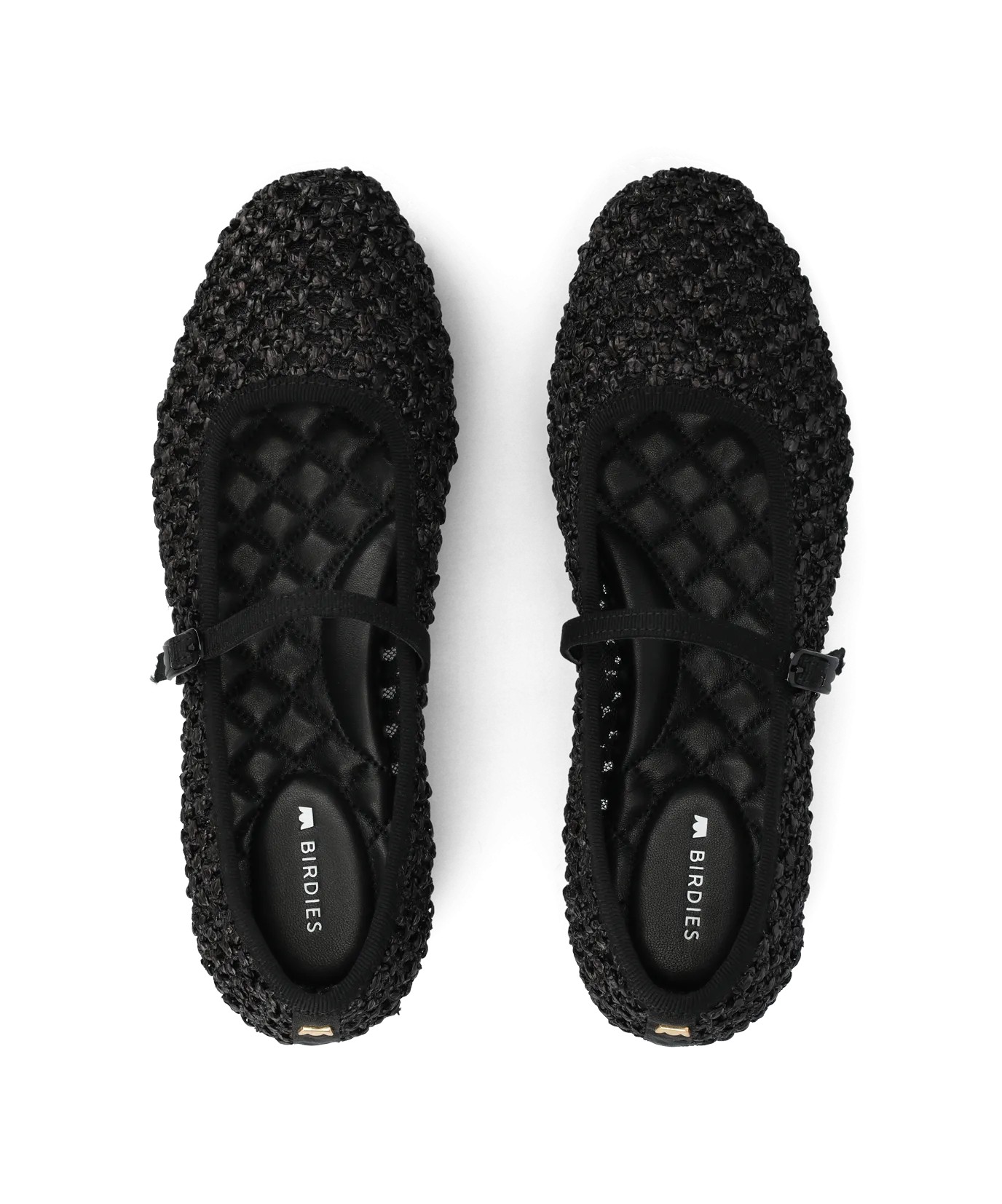 Party Step Gift Walk The Hummingbird Mary Jane - Black Openweave