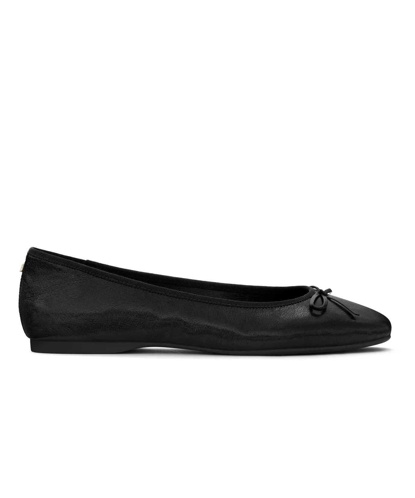 The Hummingbird - Noir Leather Simple Footwear