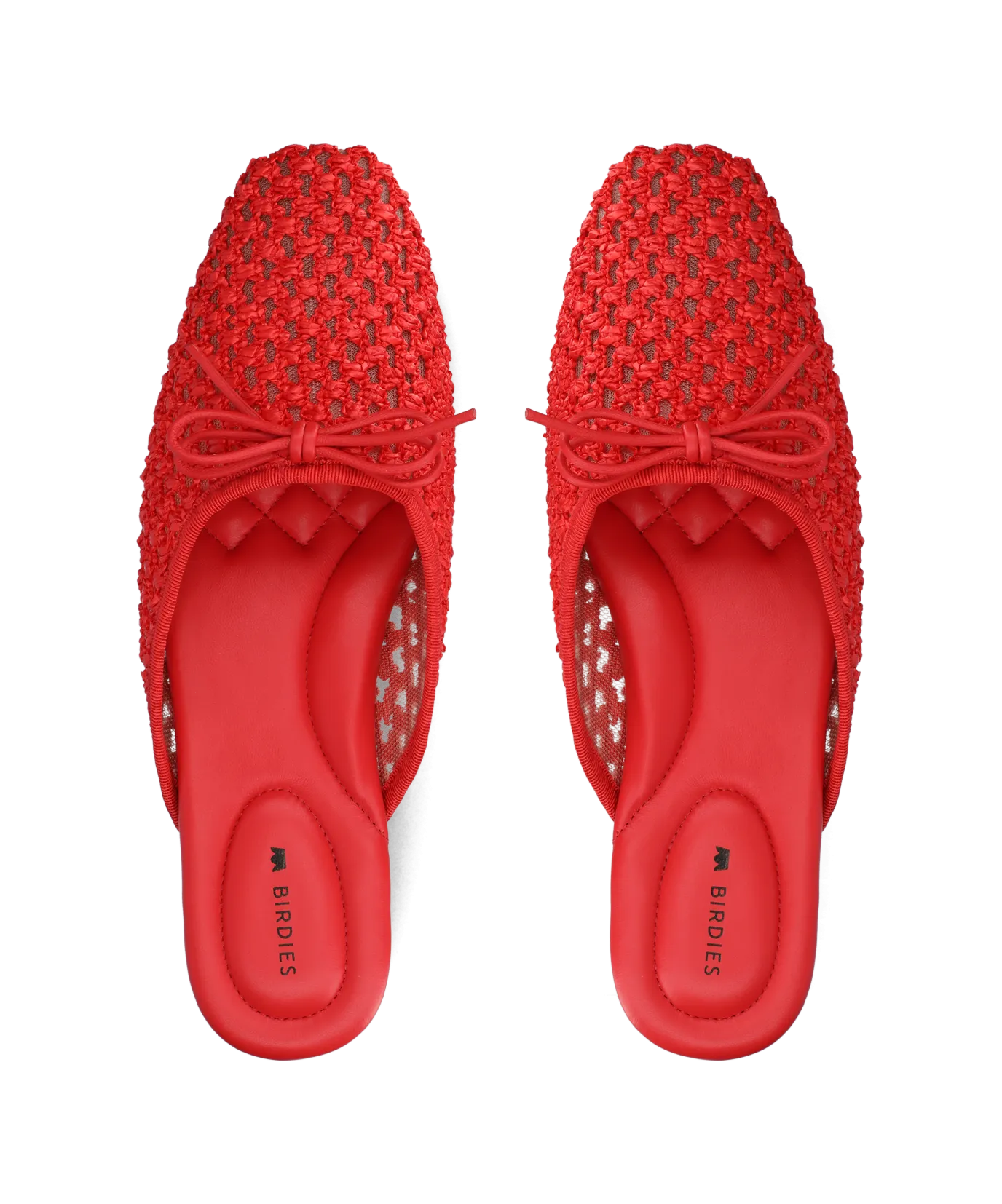 Comfortable Insole The Lovebird - Red Openweave