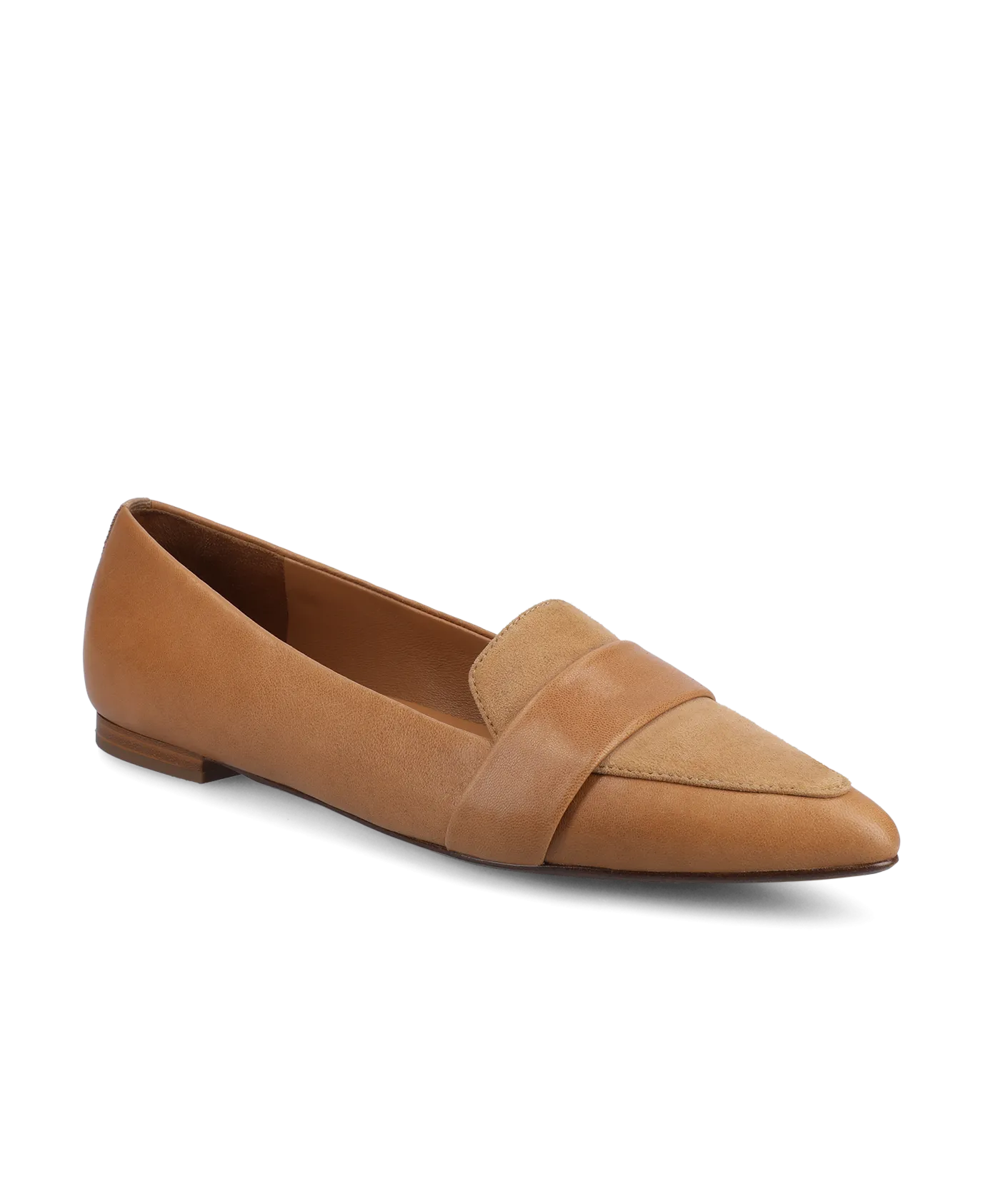 Indoor Enhanced grip The Sparrow Loafer - Cappuccino Leather