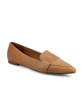 Indoor Enhanced grip The Sparrow Loafer - Cappuccino Leather