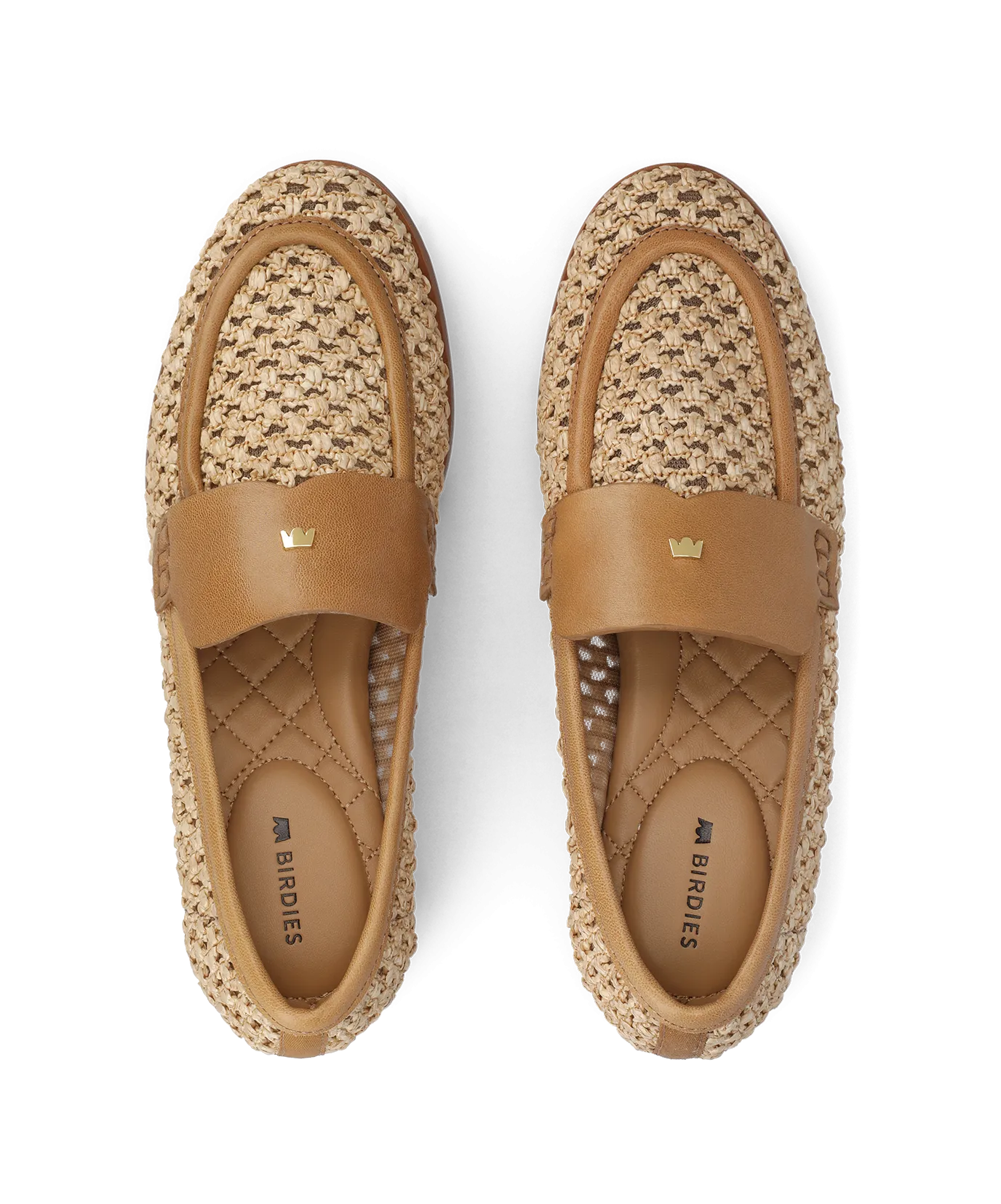 Genuine Leather Upper Snow Grip The Starling 20 - Tan Openweave