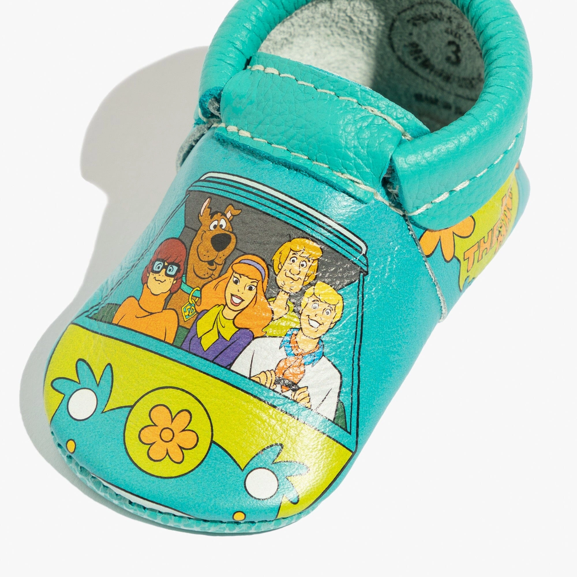 Multi directional traction Padded Tongue The Mystery Machine City Baby Shoes