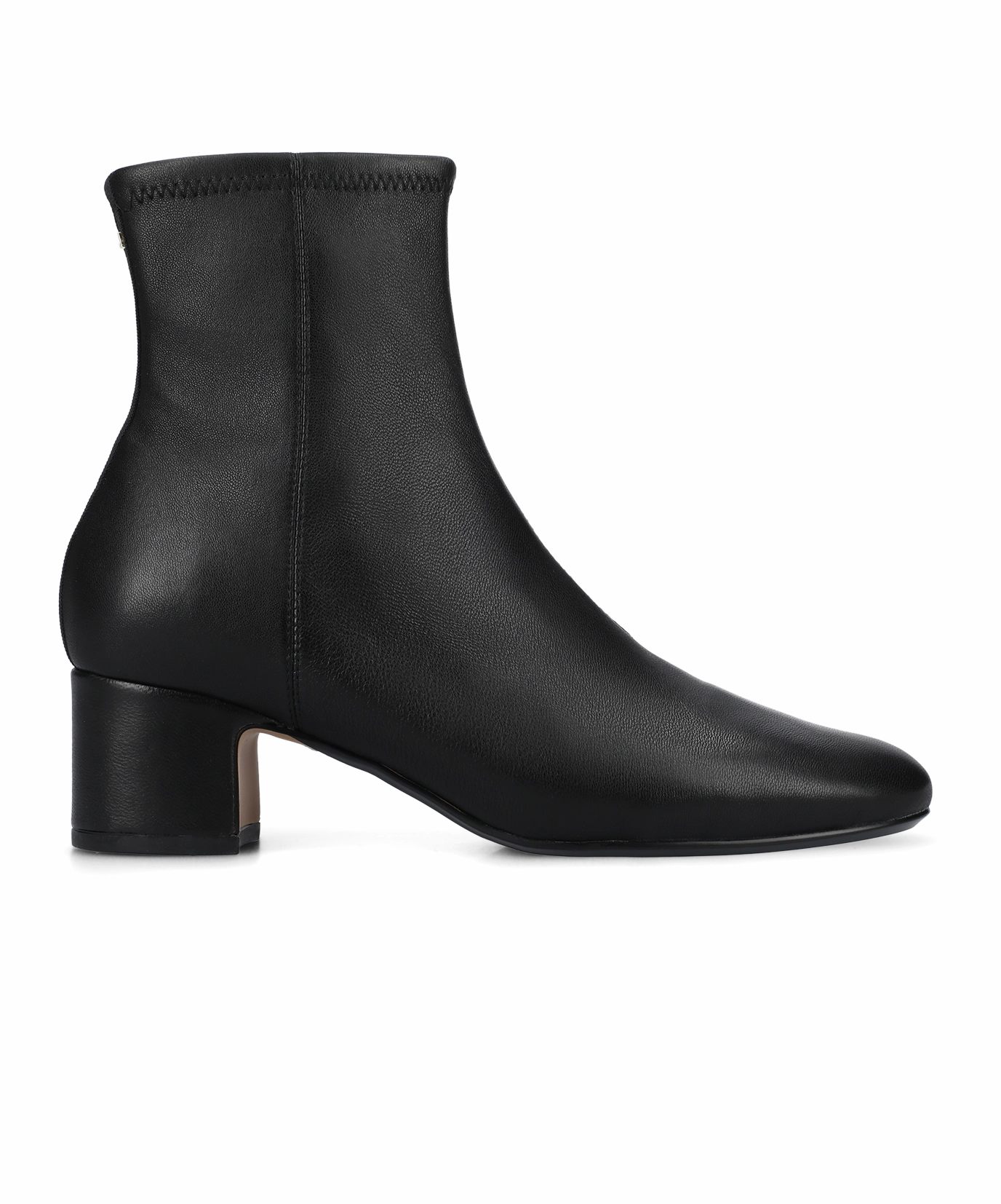 Greek Ease Low Profile Weekend Trip The Starling 50 Bootie - Black Stretch Leather