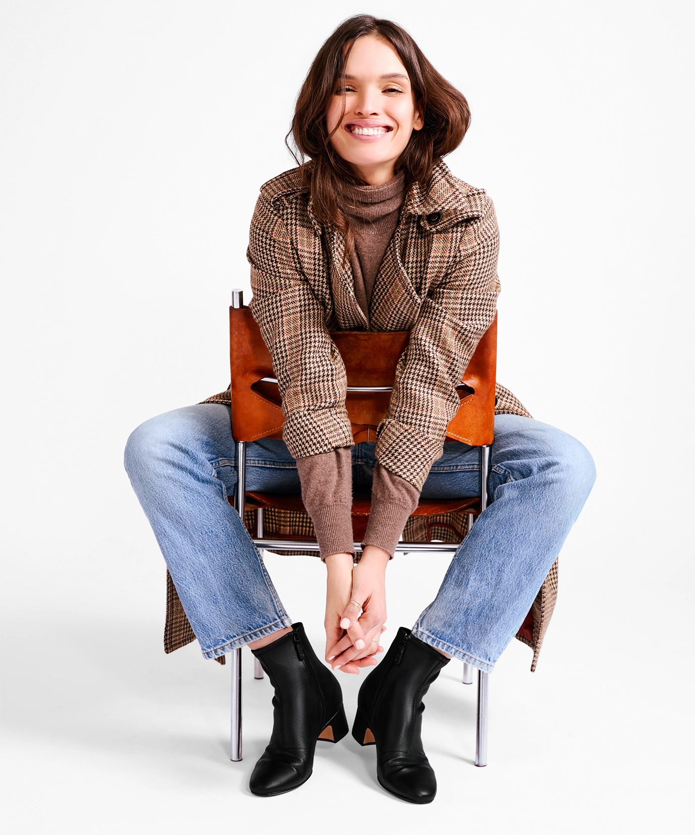 Shockproof The Starling 50 Bootie - Black Stretch Leather